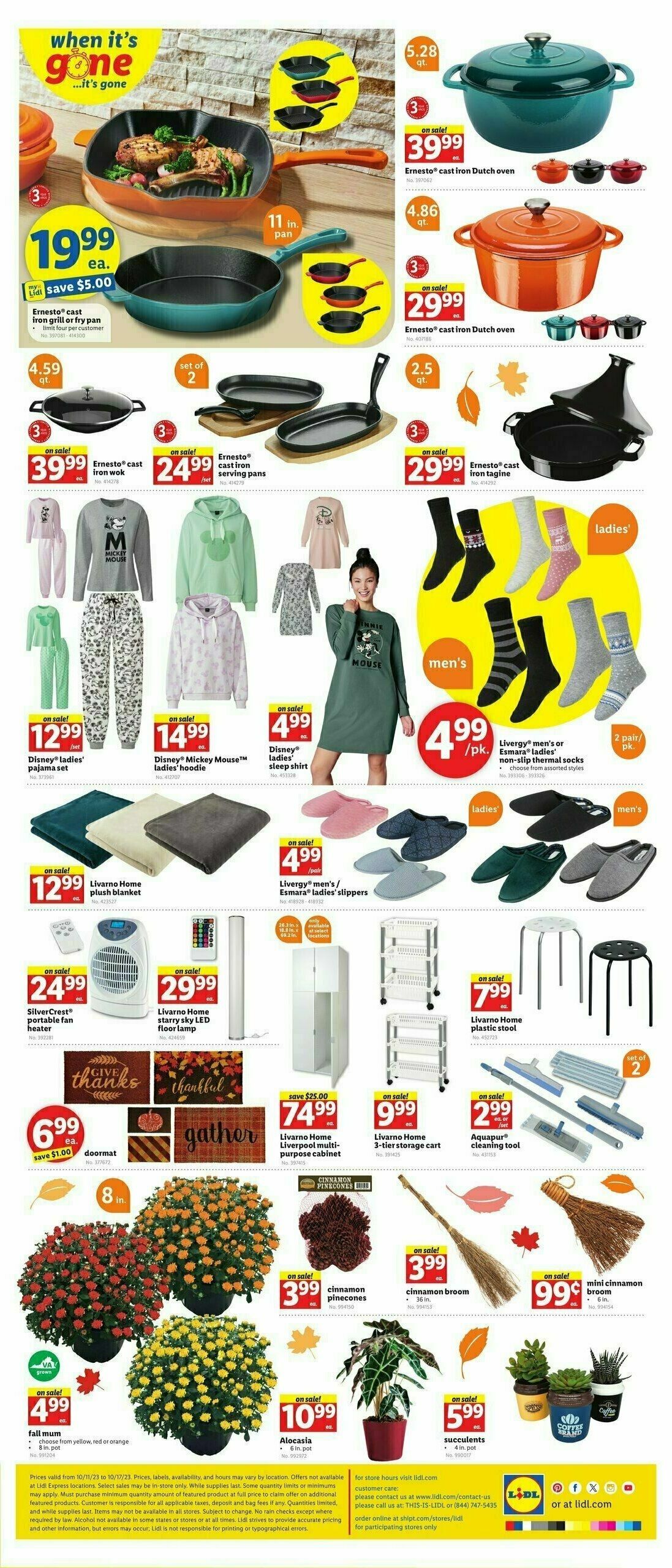 LIDL Weekly Ad from October 11