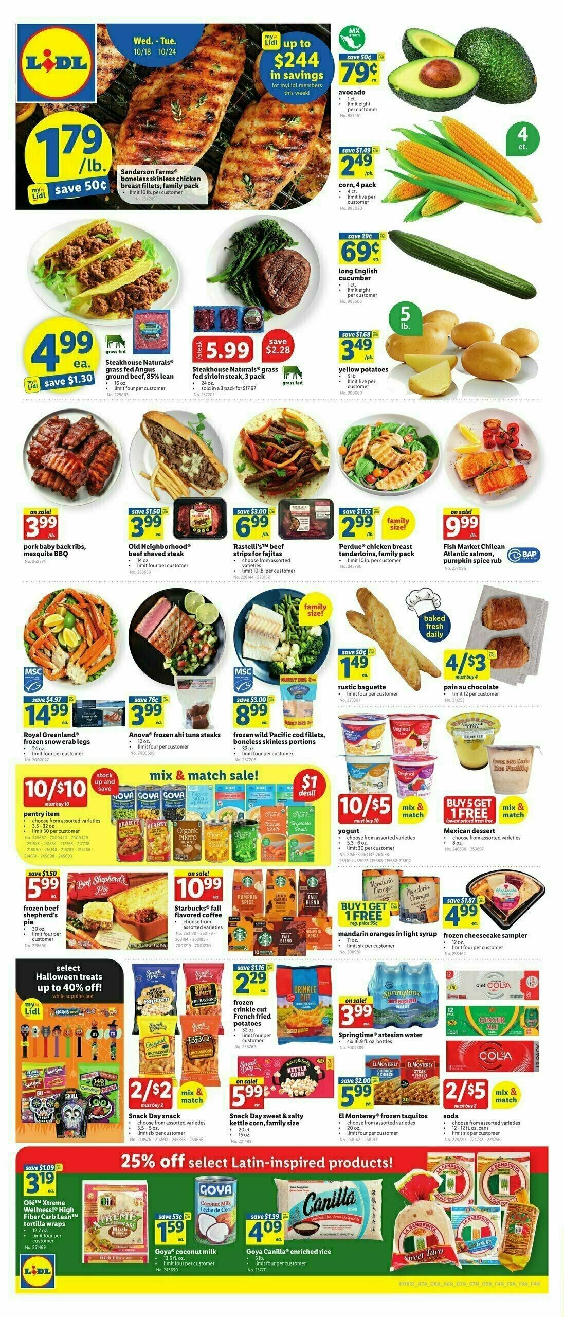 LIDL Weekly Ad from October 18