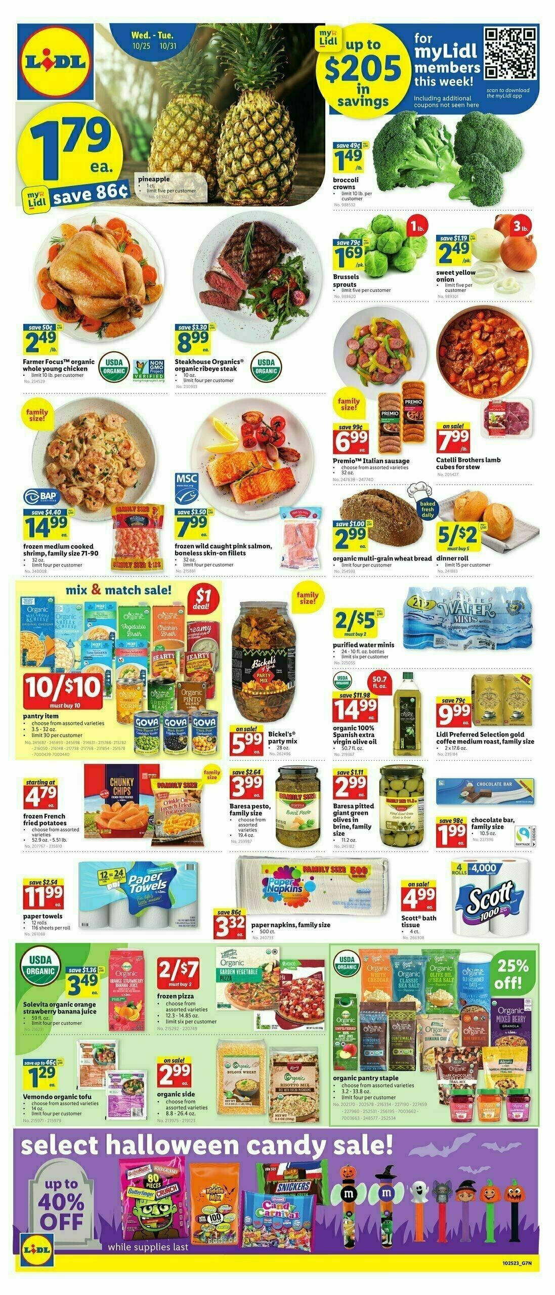 LIDL Weekly Ad from October 25