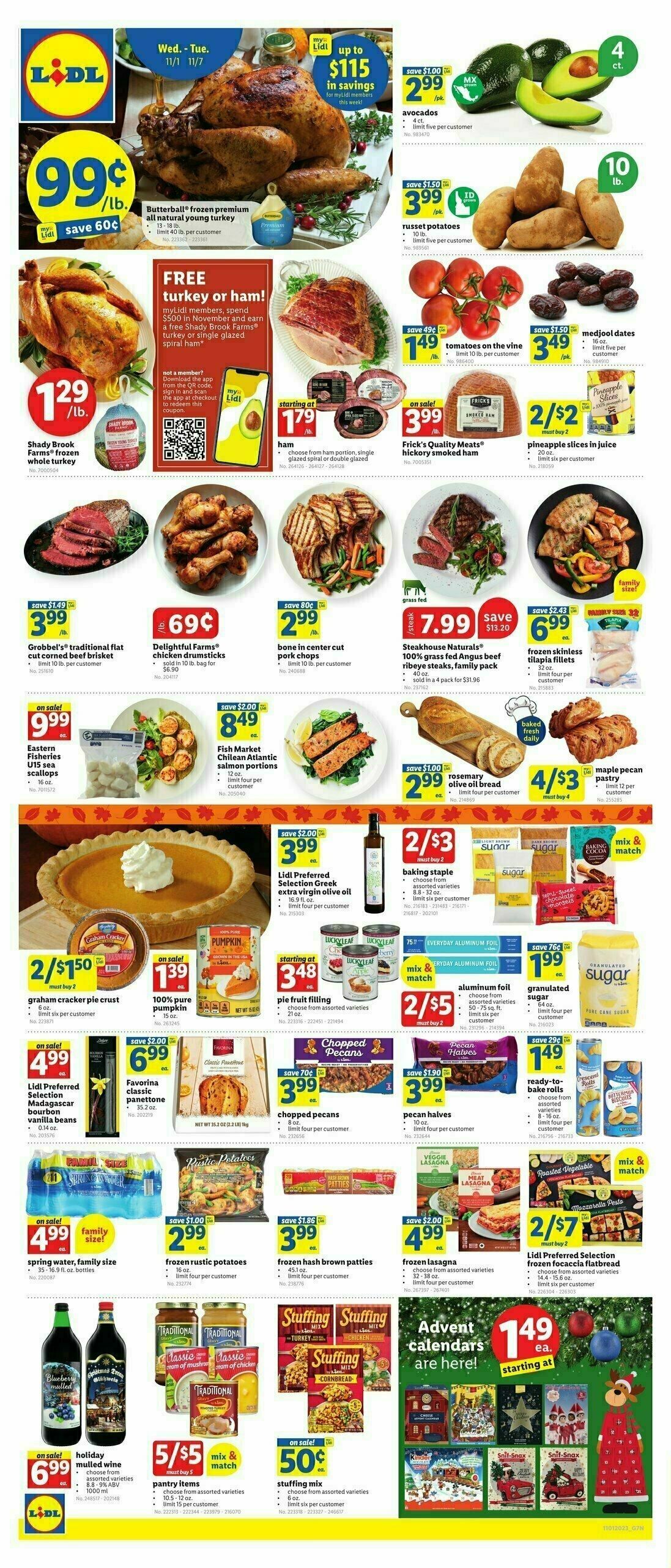 LIDL Weekly Ad from November 1