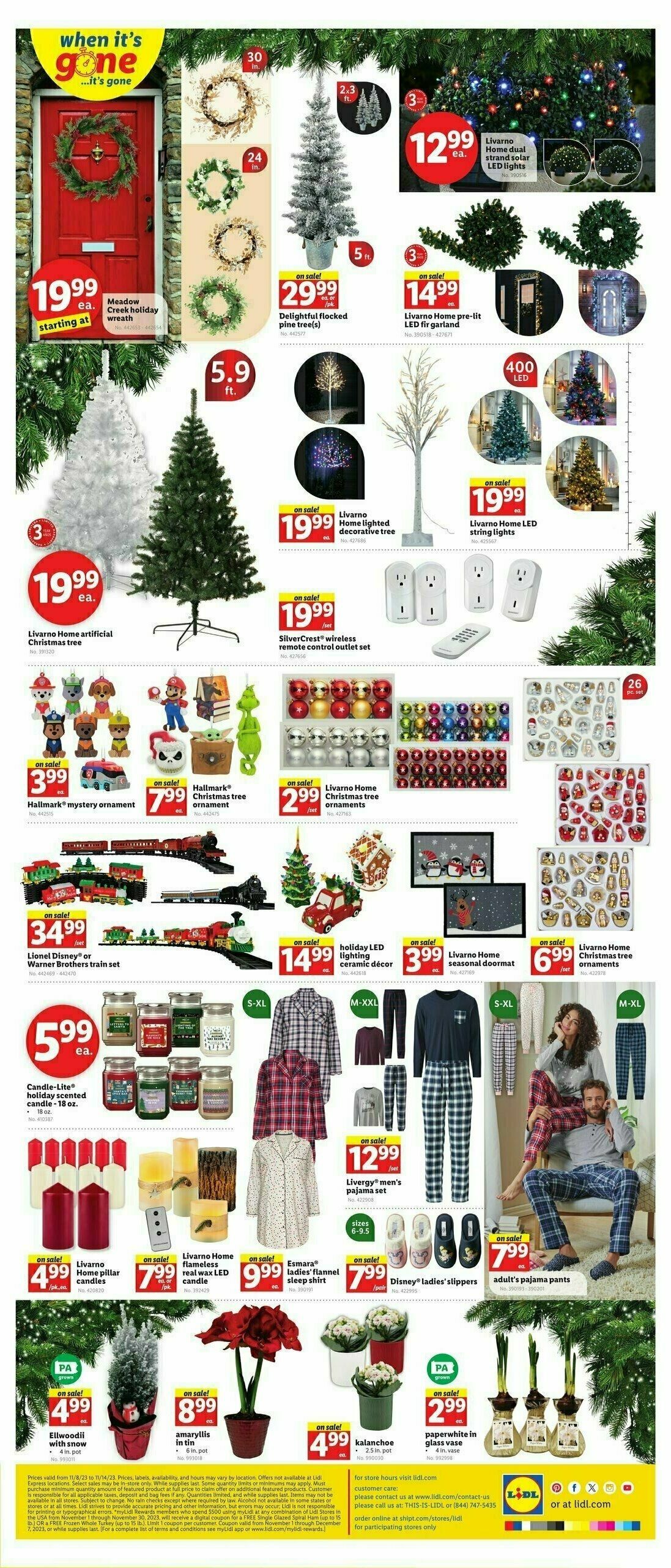 LIDL Weekly Ad from November 8