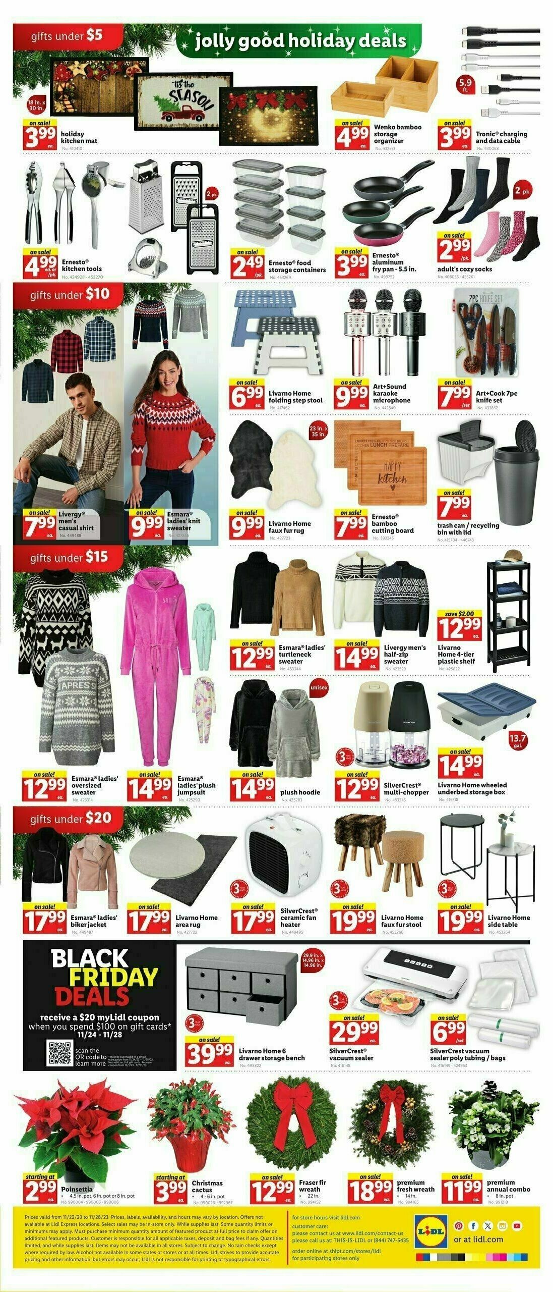 LIDL Weekly Ad from November 22