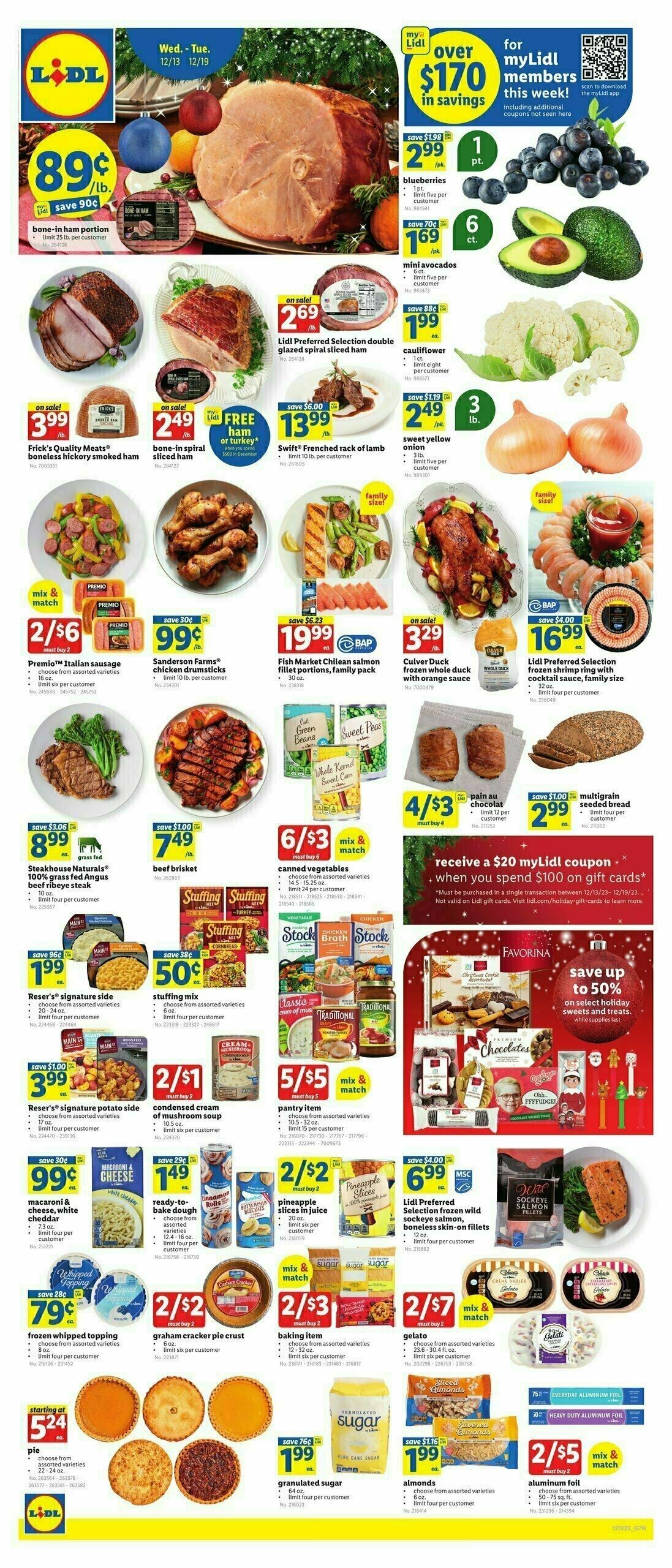 LIDL Weekly Ad from December 13