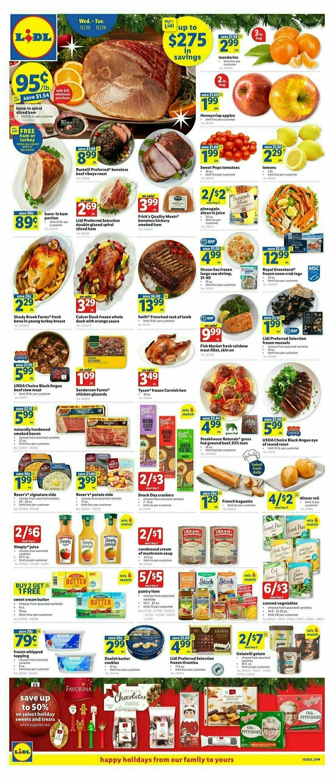 LIDL Weekly Ad from December 20