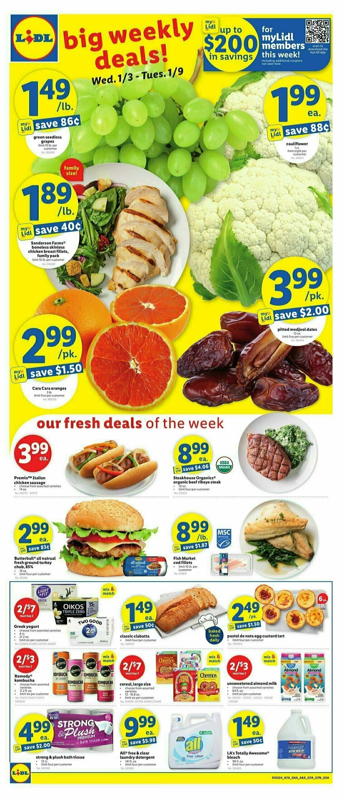 LIDL Weekly Ad from January 3