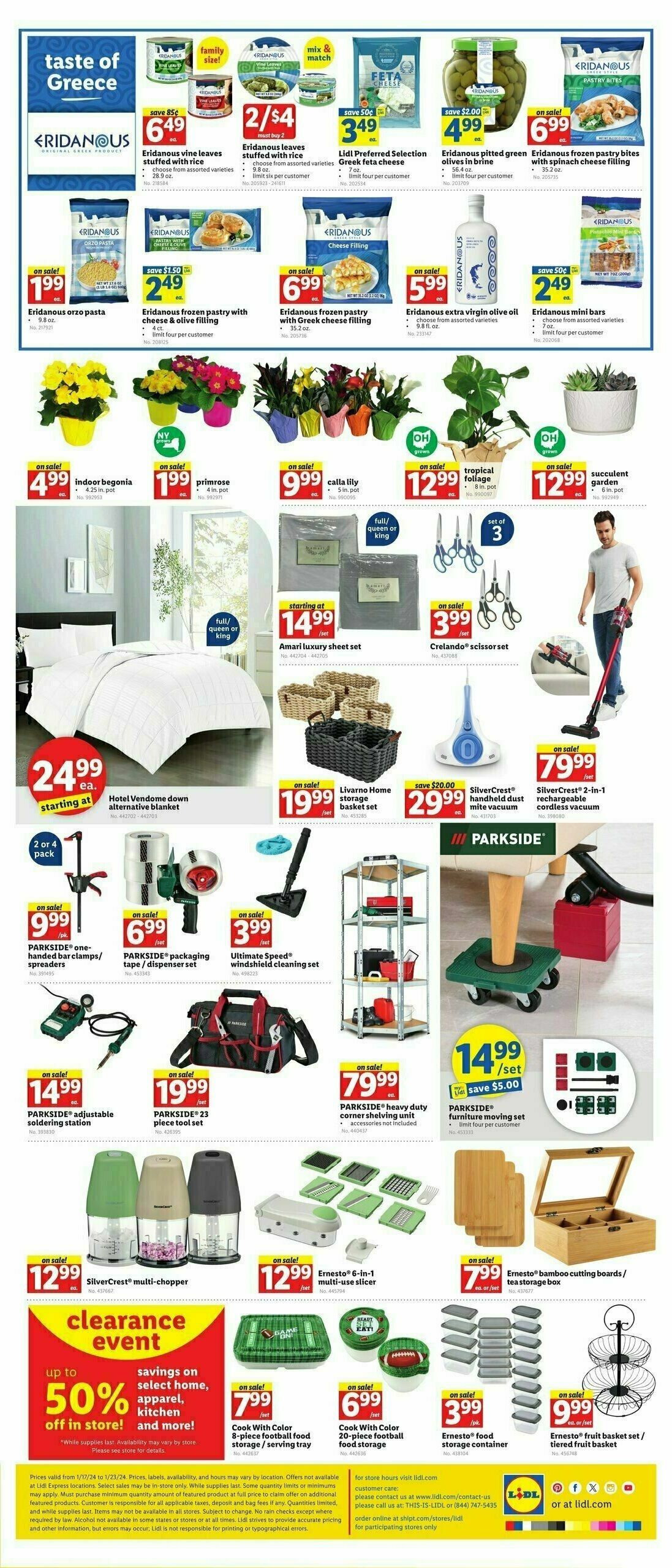 LIDL Weekly Ad from January 17