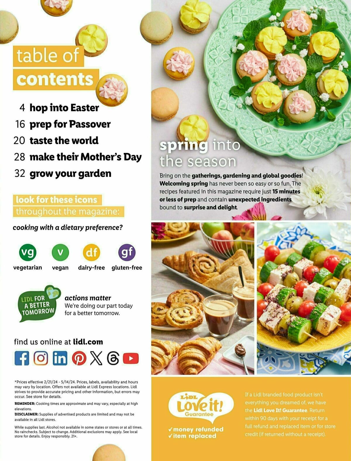 LIDL Easter Weekly Ad from February 21
