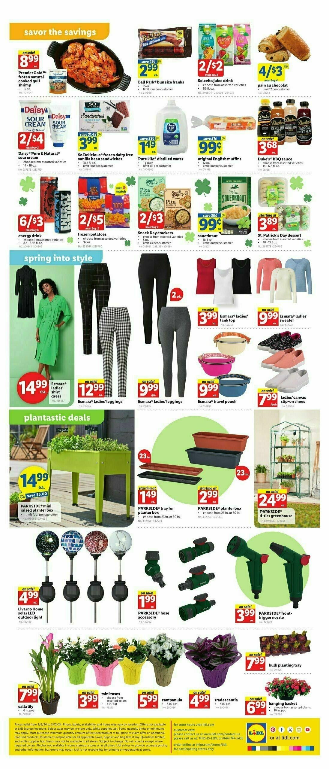 LIDL Weekly Ad from March 6