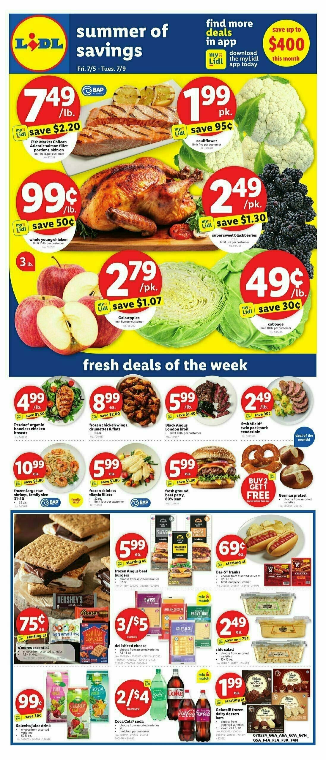 LIDL Weekly Ad from July 5