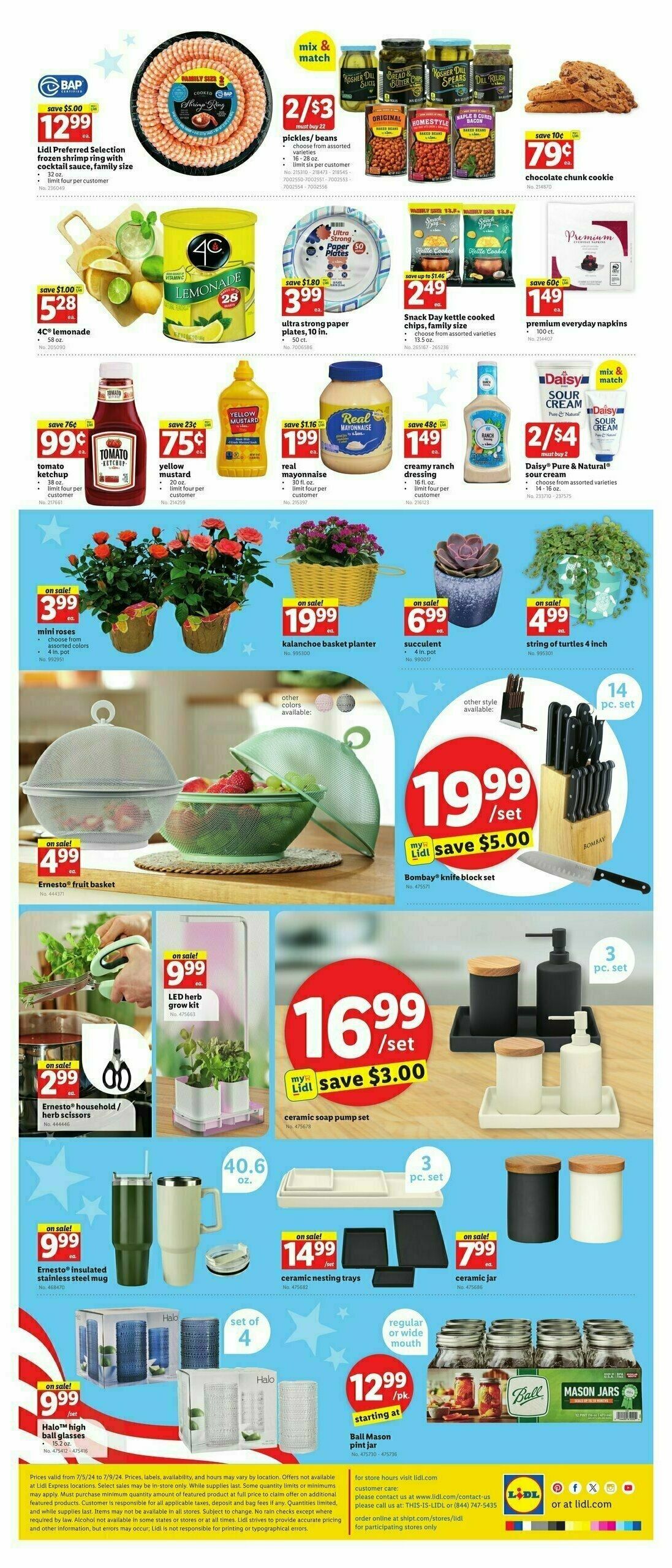 LIDL Weekly Ad from July 5