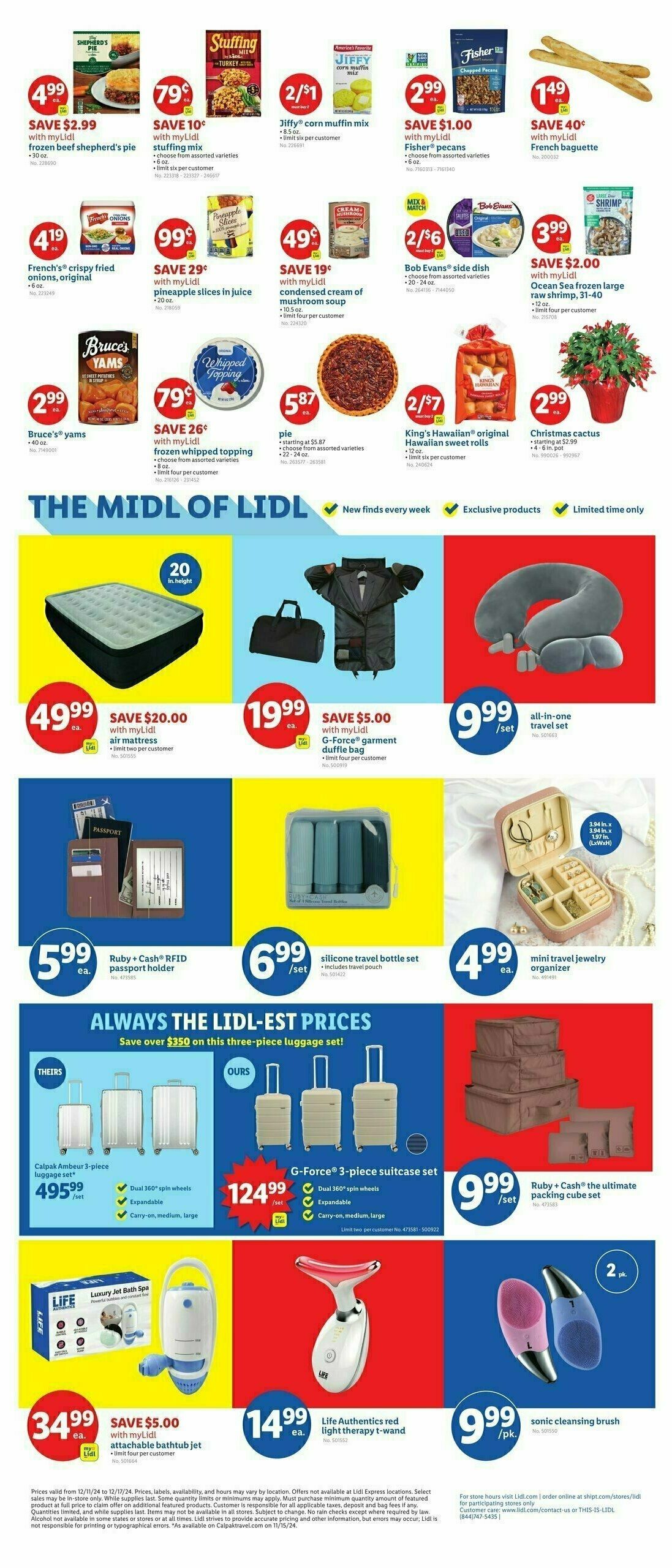 LIDL Weekly Ad from December 11