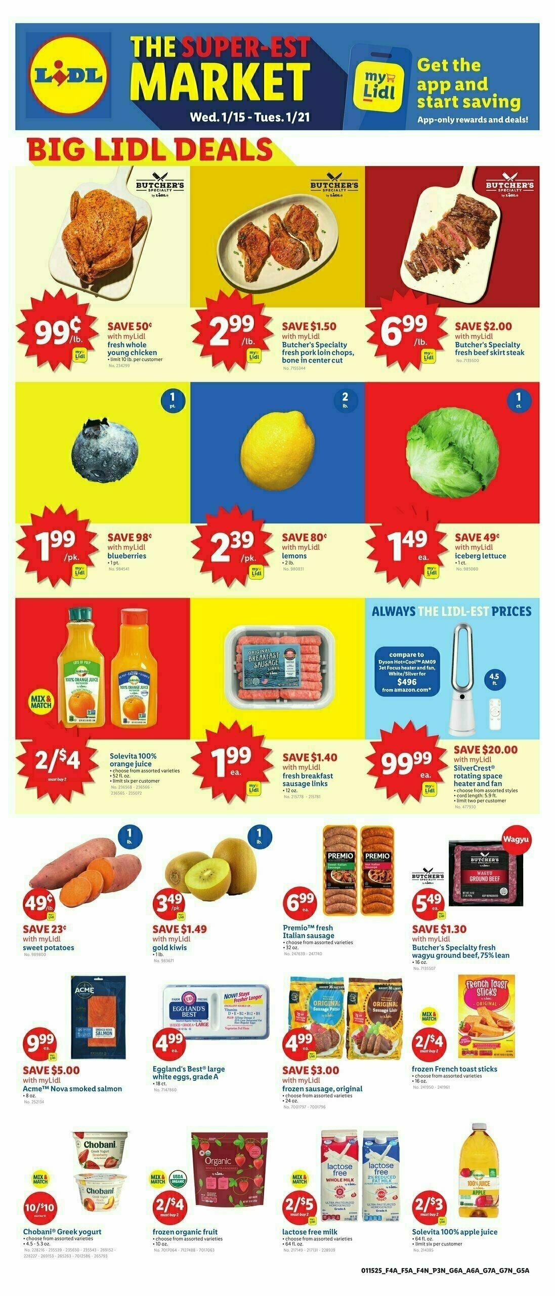 LIDL Weekly Ad from January 15