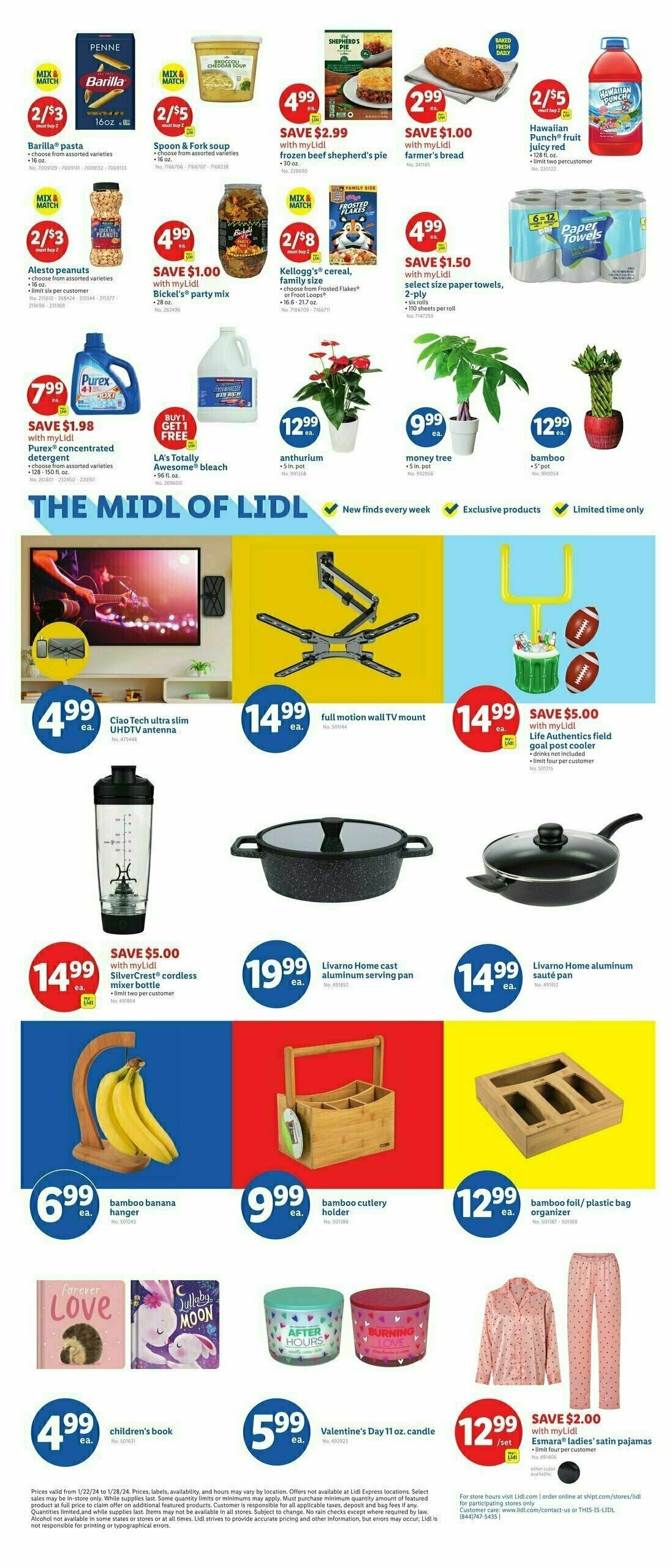 LIDL Weekly Ad from January 22