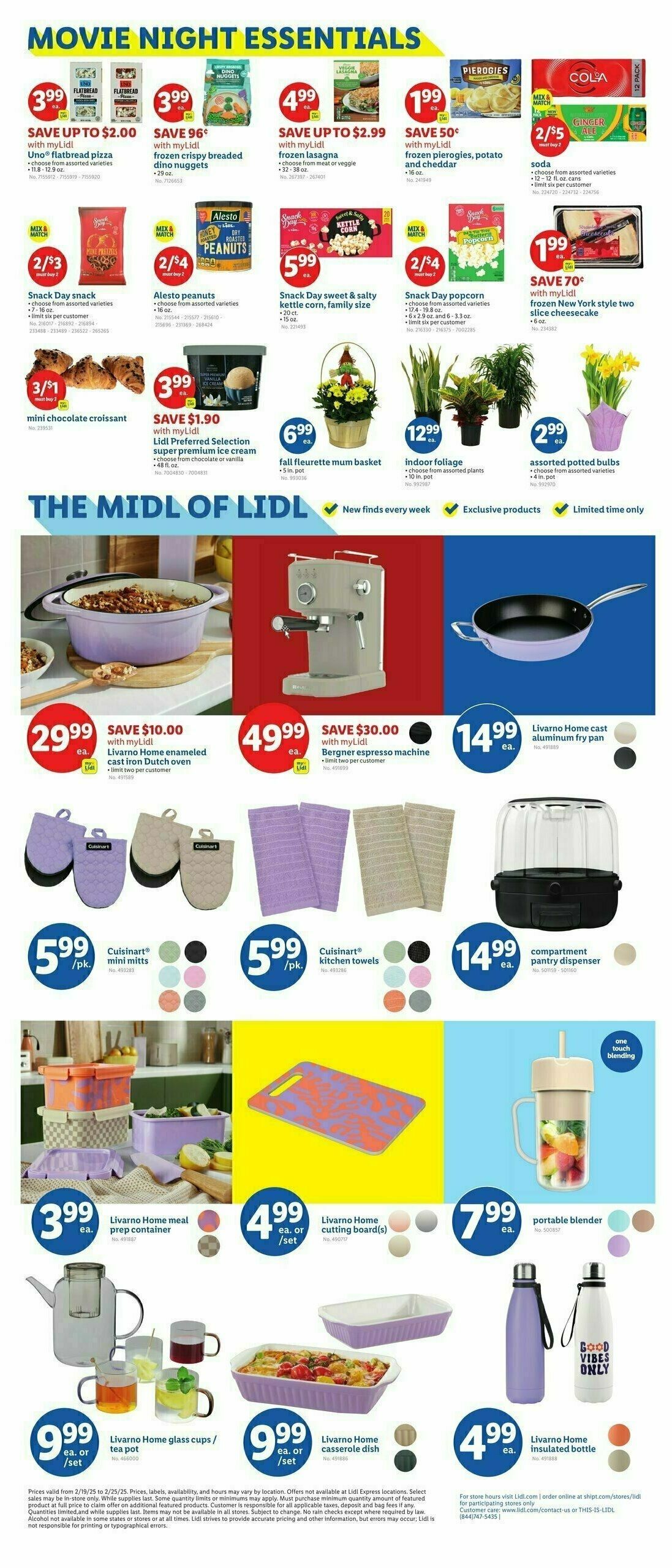 LIDL Weekly Ad from February 19