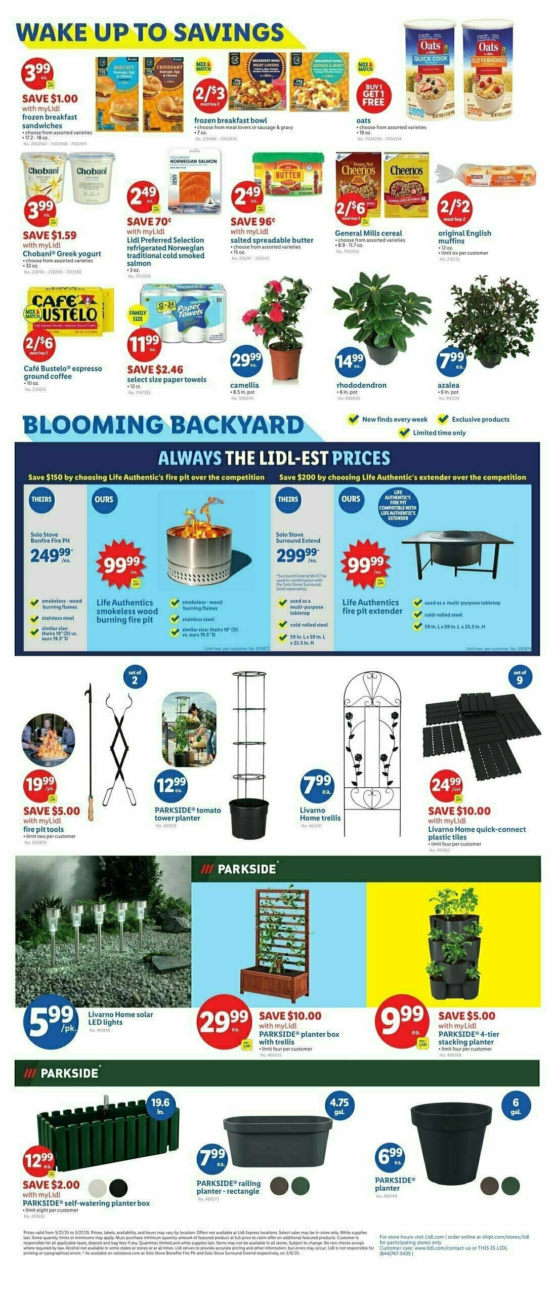 LIDL Weekly Ad from March 21