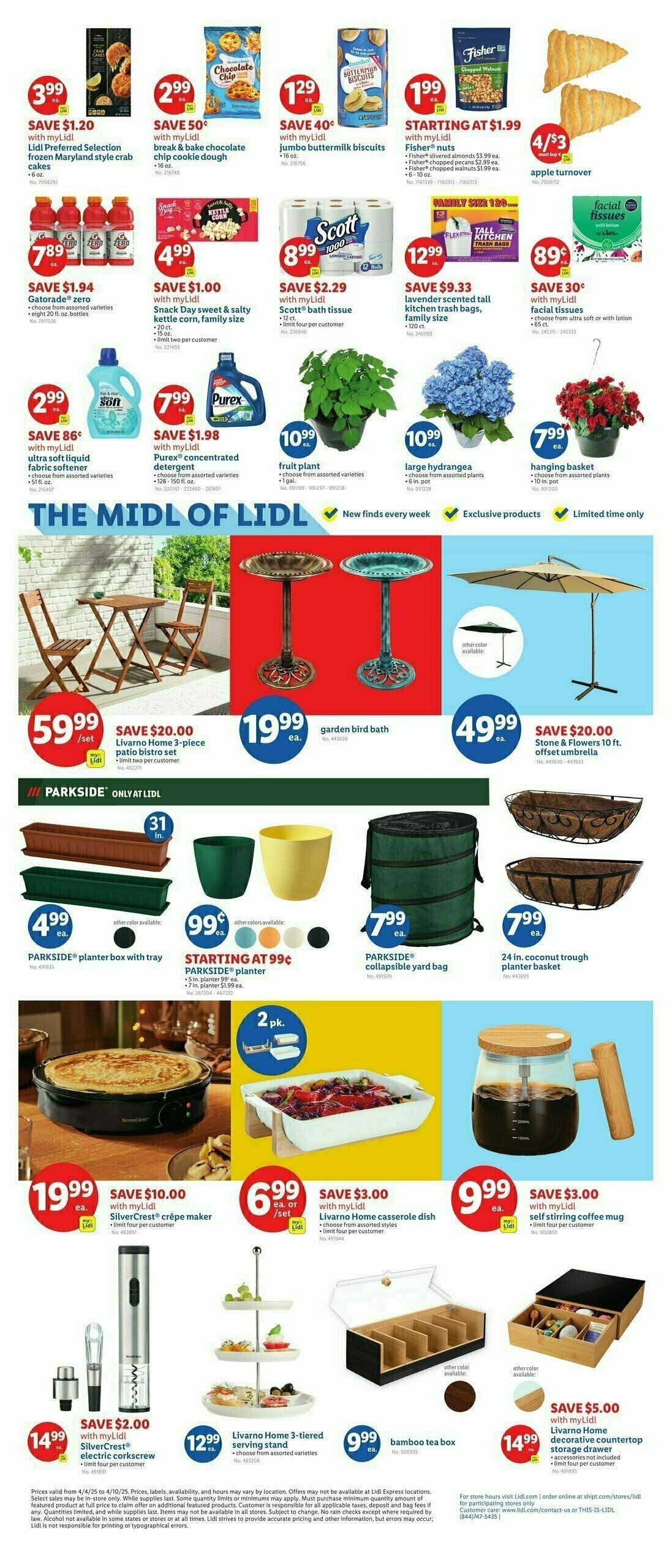LIDL Weekly Ad from April 4