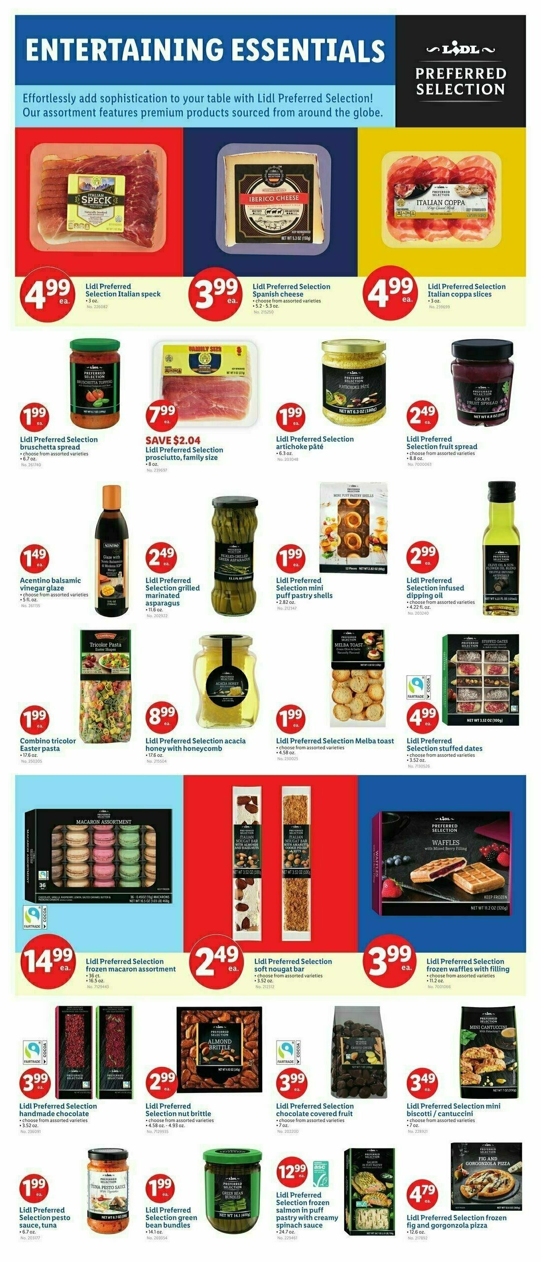 LIDL Weekly Ad from April 18