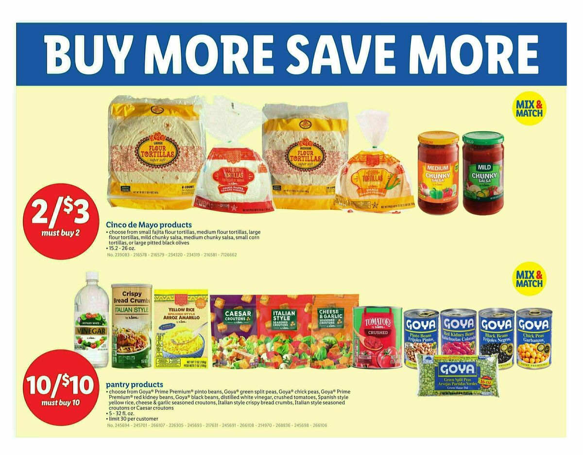 LIDL Weekly Ad from April 25