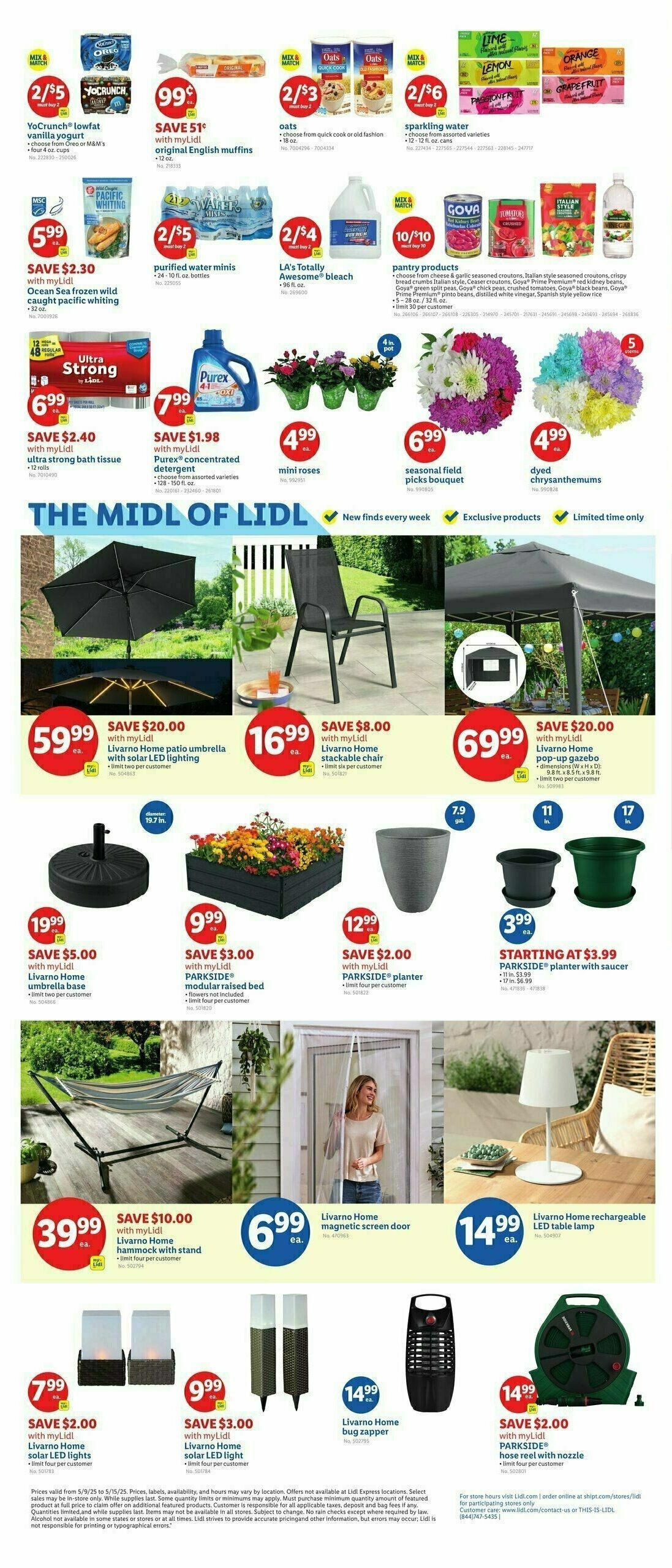 LIDL Weekly Ad from May 9