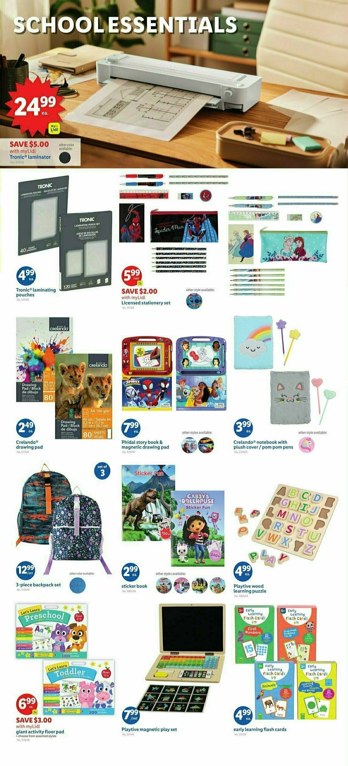 LIDL Weekly Ad from July 11