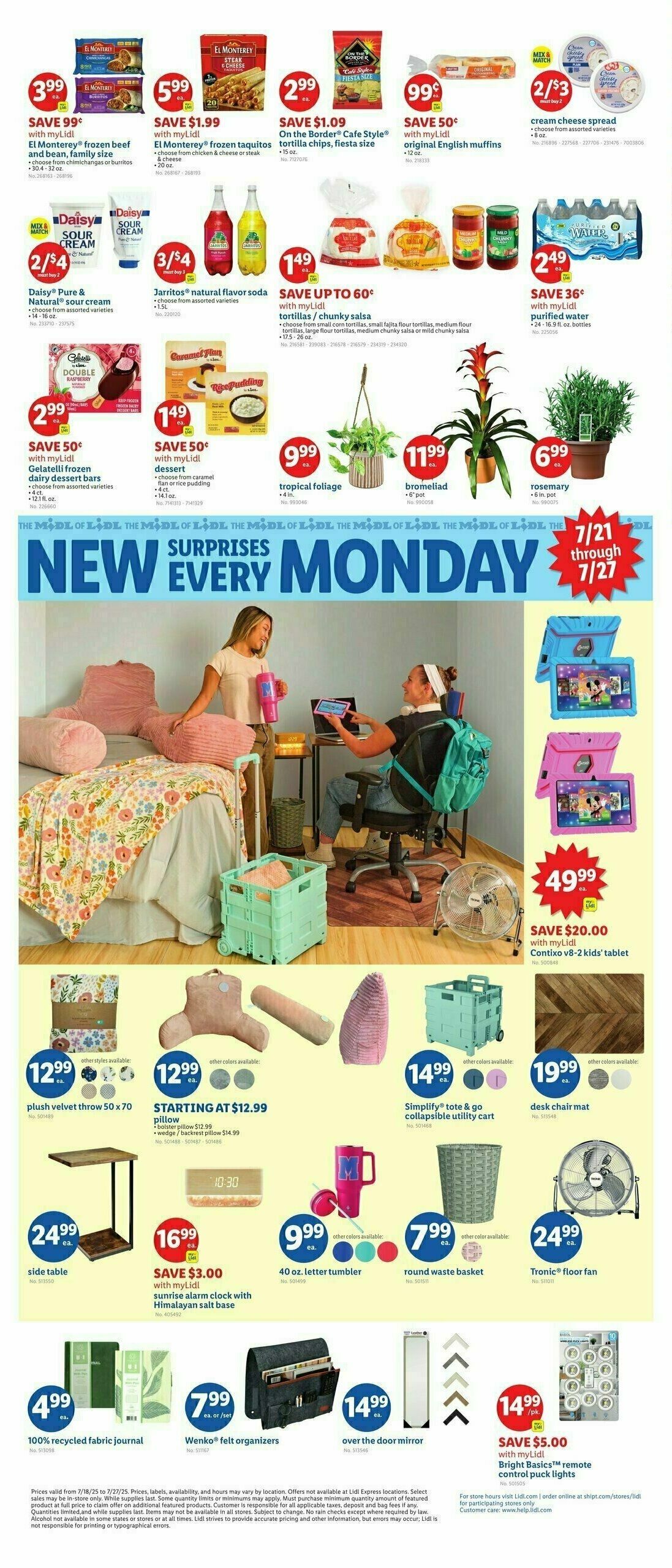 LIDL Weekly Ad from July 18