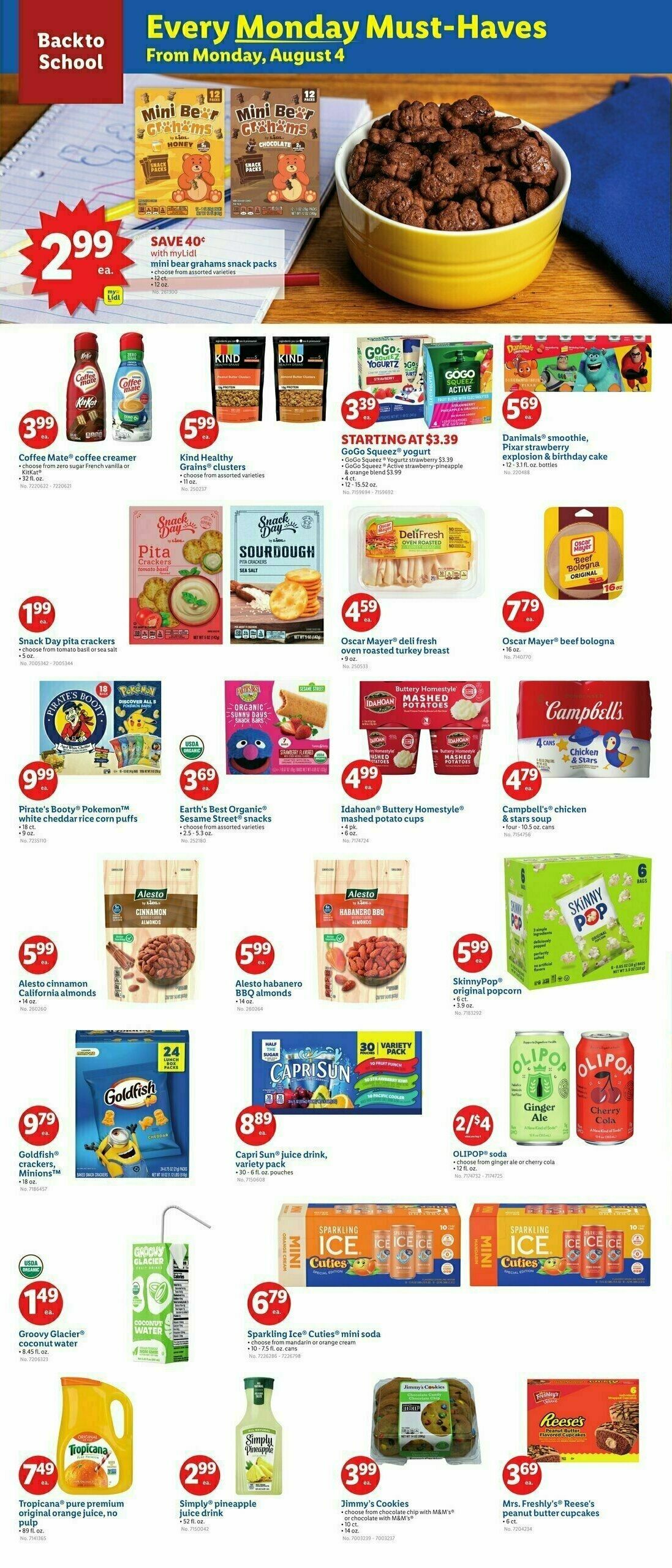 LIDL Weekly Ad from July 30