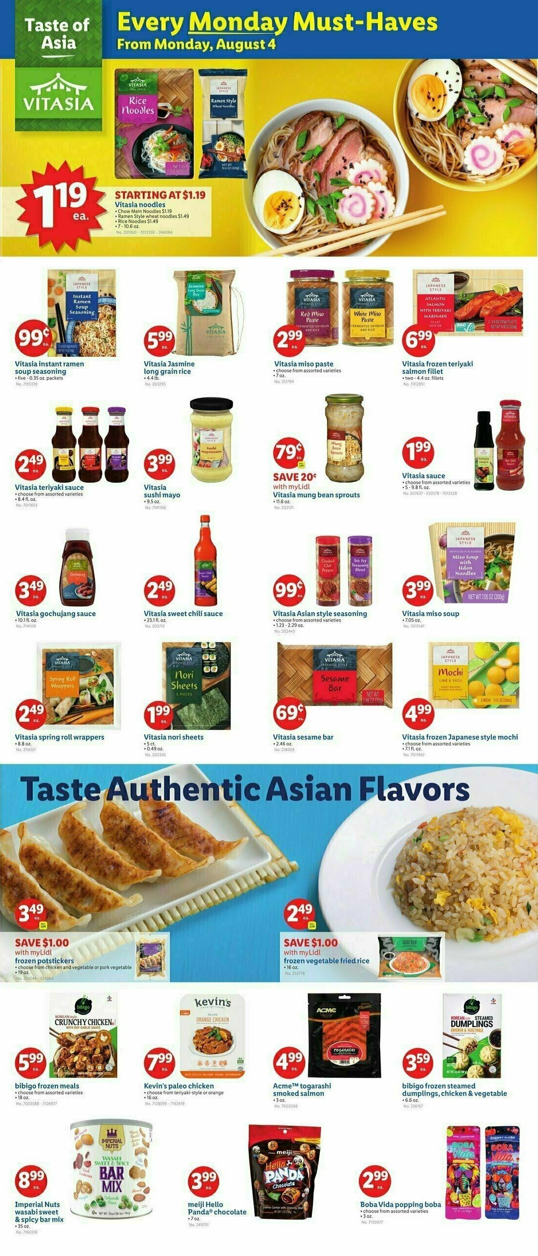 LIDL Weekly Ad from July 30