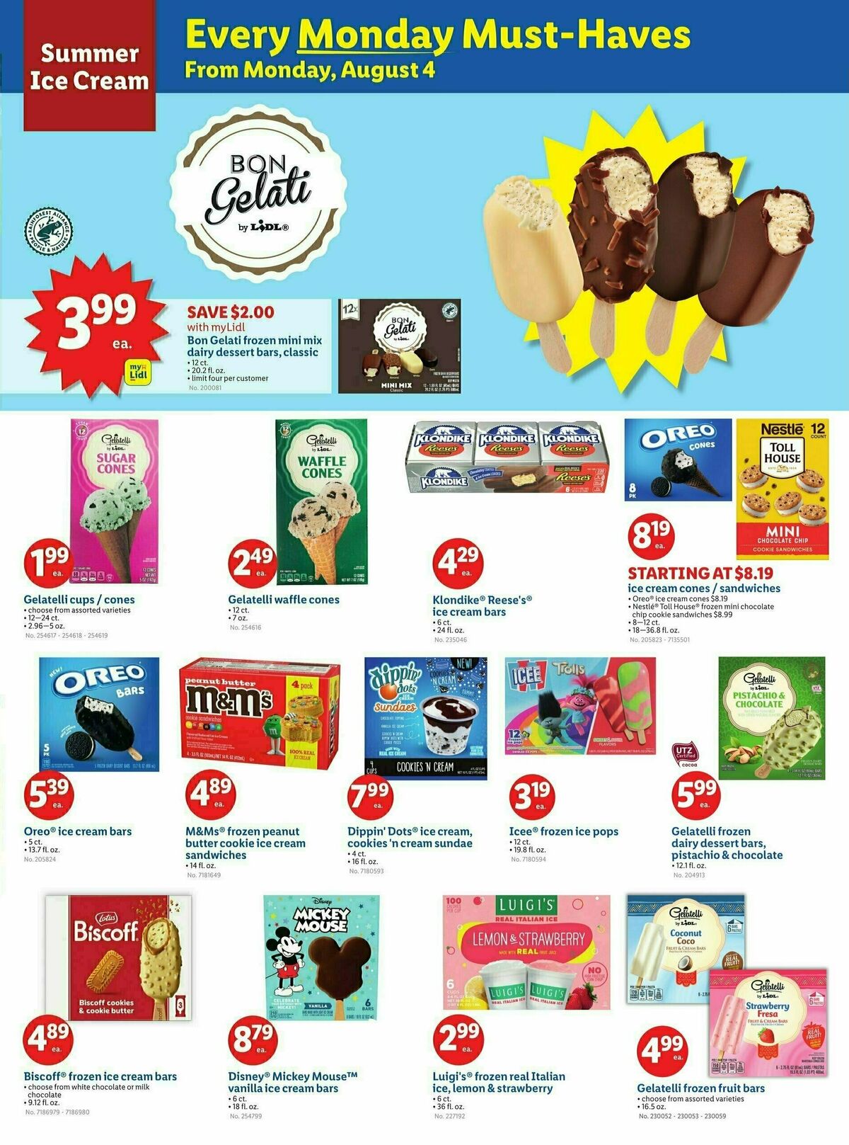 LIDL Weekly Ad from July 30