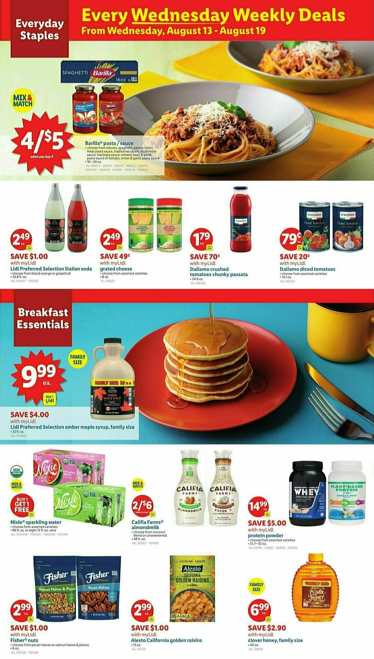 LIDL Weekly Ad from August 13