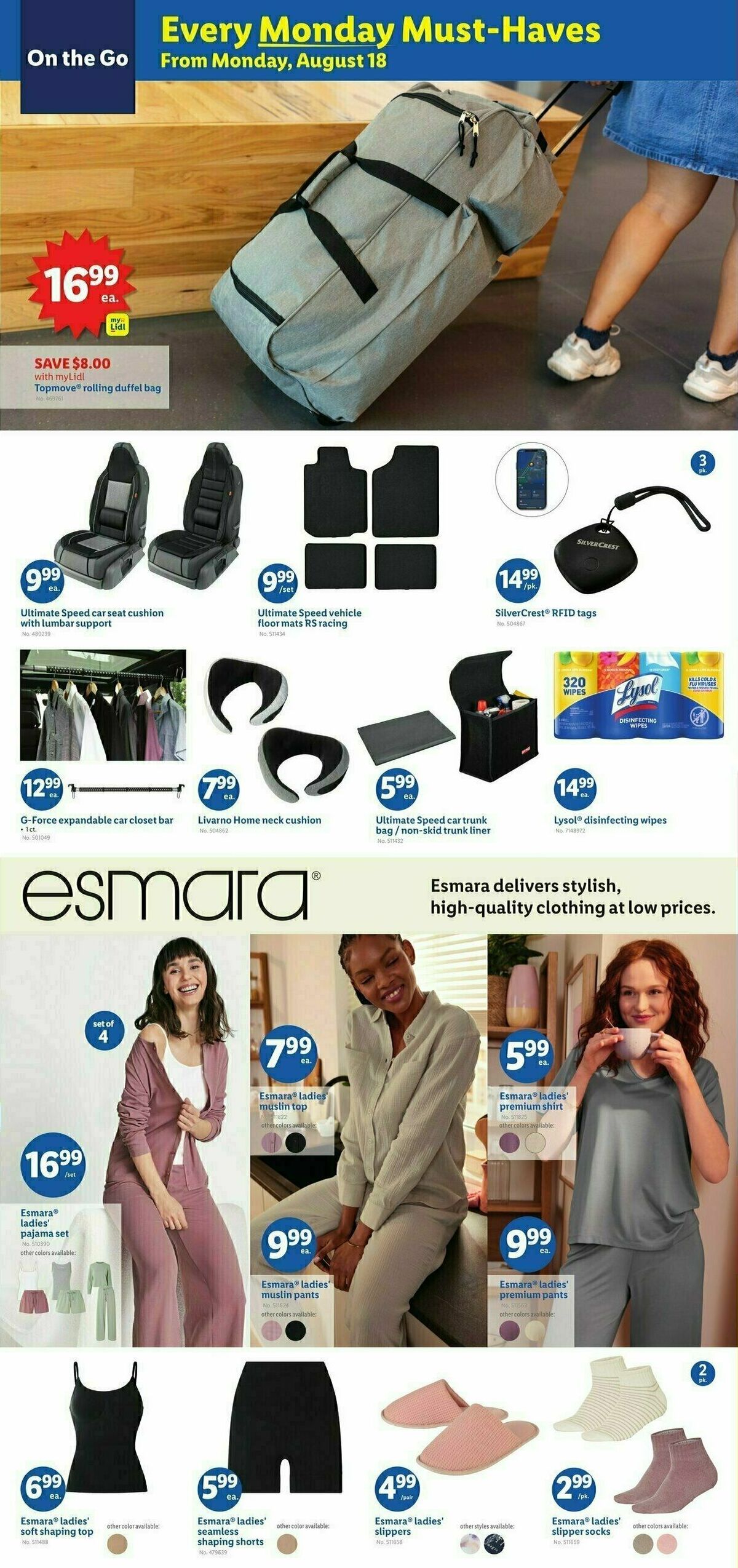 LIDL Weekly Ad from August 13