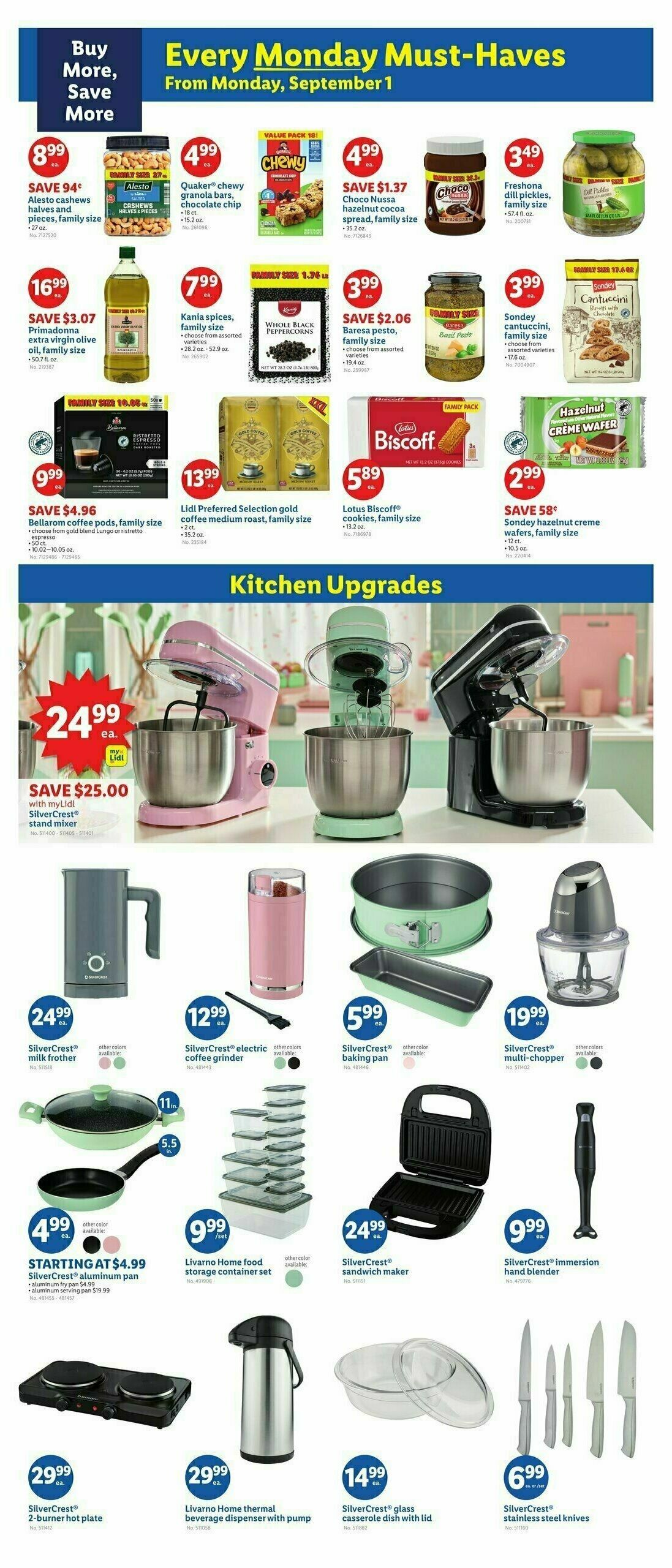 LIDL Weekly Ad from August 29