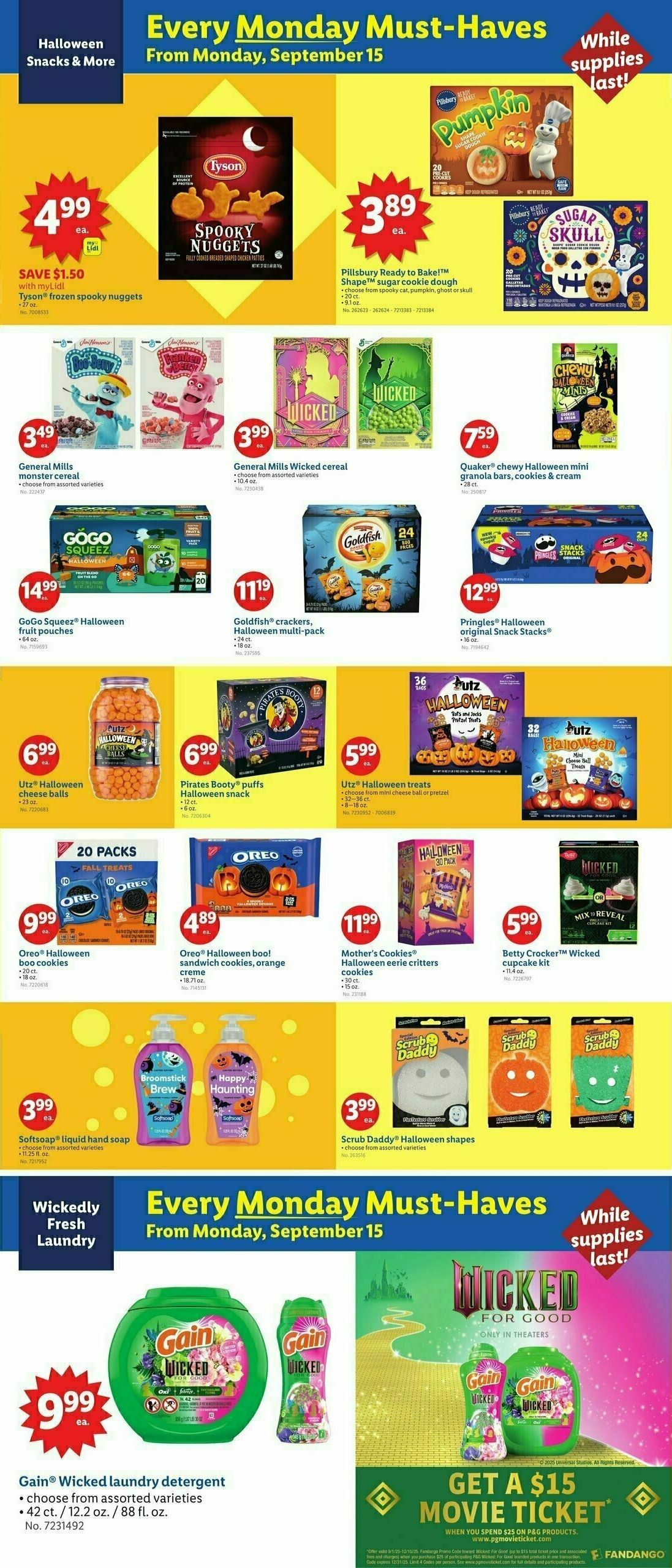 LIDL Weekly Ad from September 10