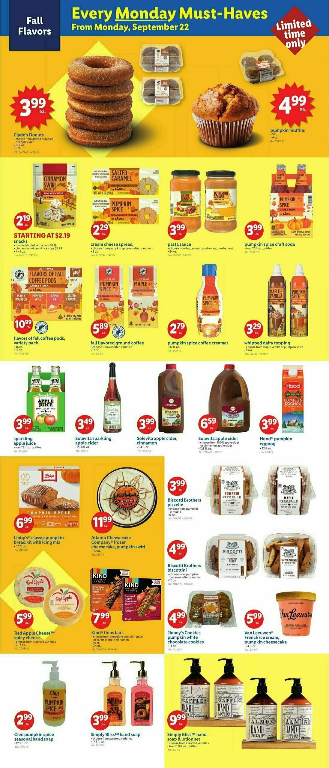 LIDL Weekly Ad from September 17