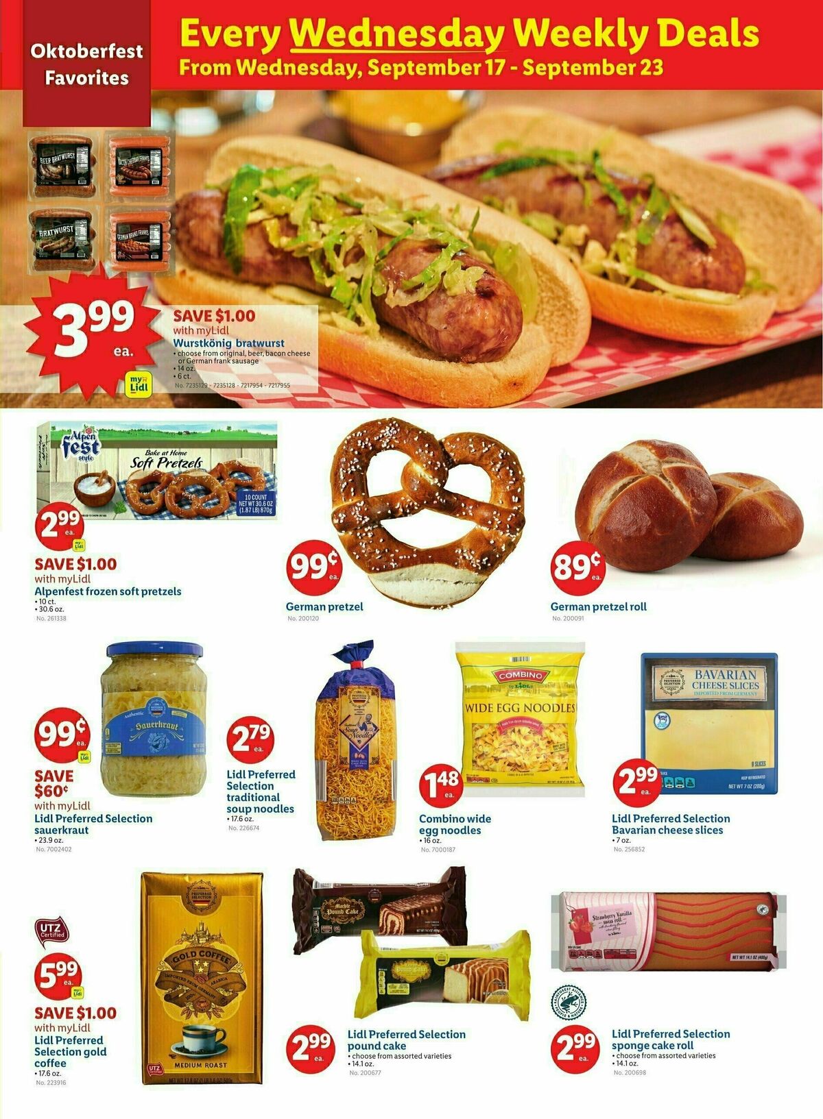 LIDL Weekly Ad from September 17