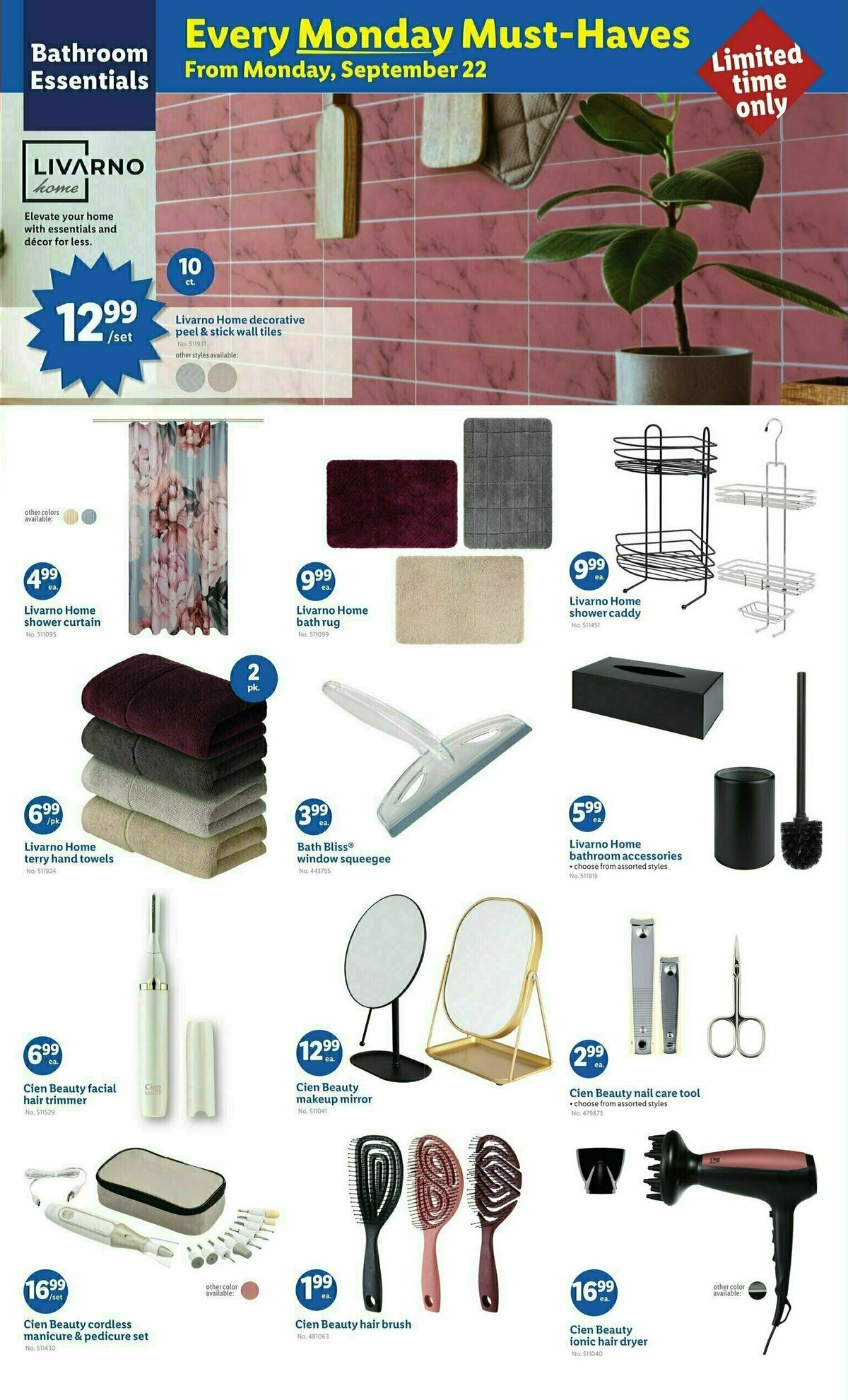 LIDL Weekly Ad from September 17