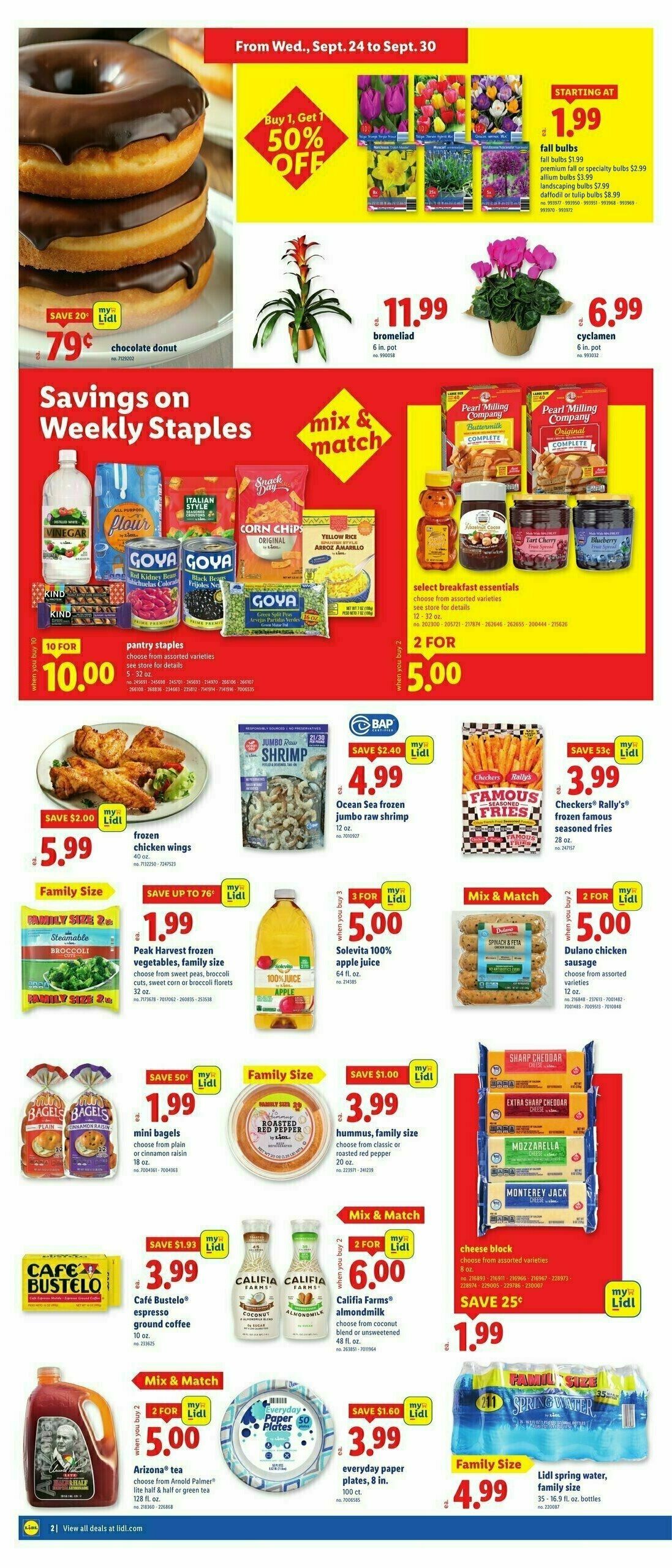 LIDL Weekly Ad from September 24