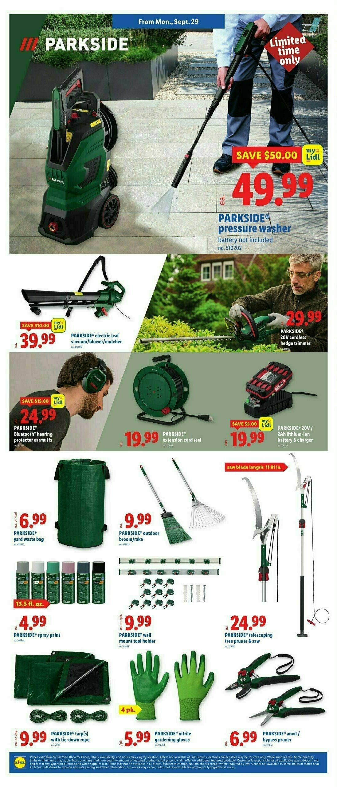 LIDL Weekly Ad from September 24