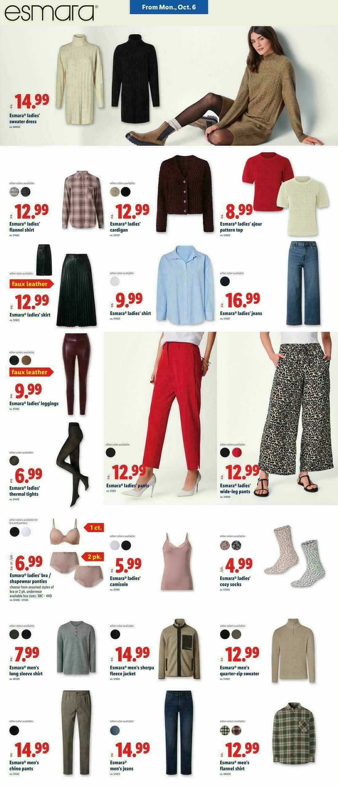 LIDL Weekly Ad from October 1