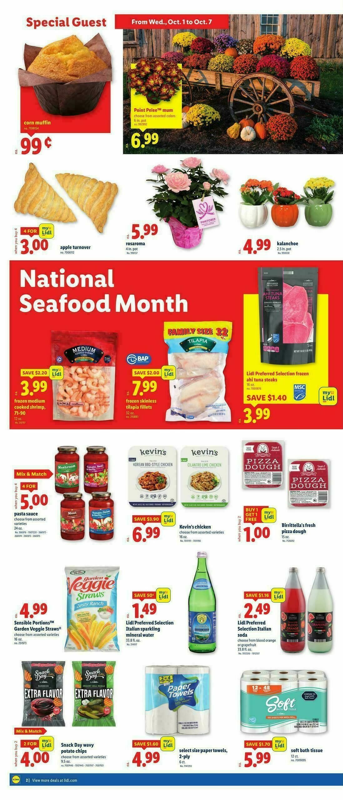LIDL Weekly Ad from October 1