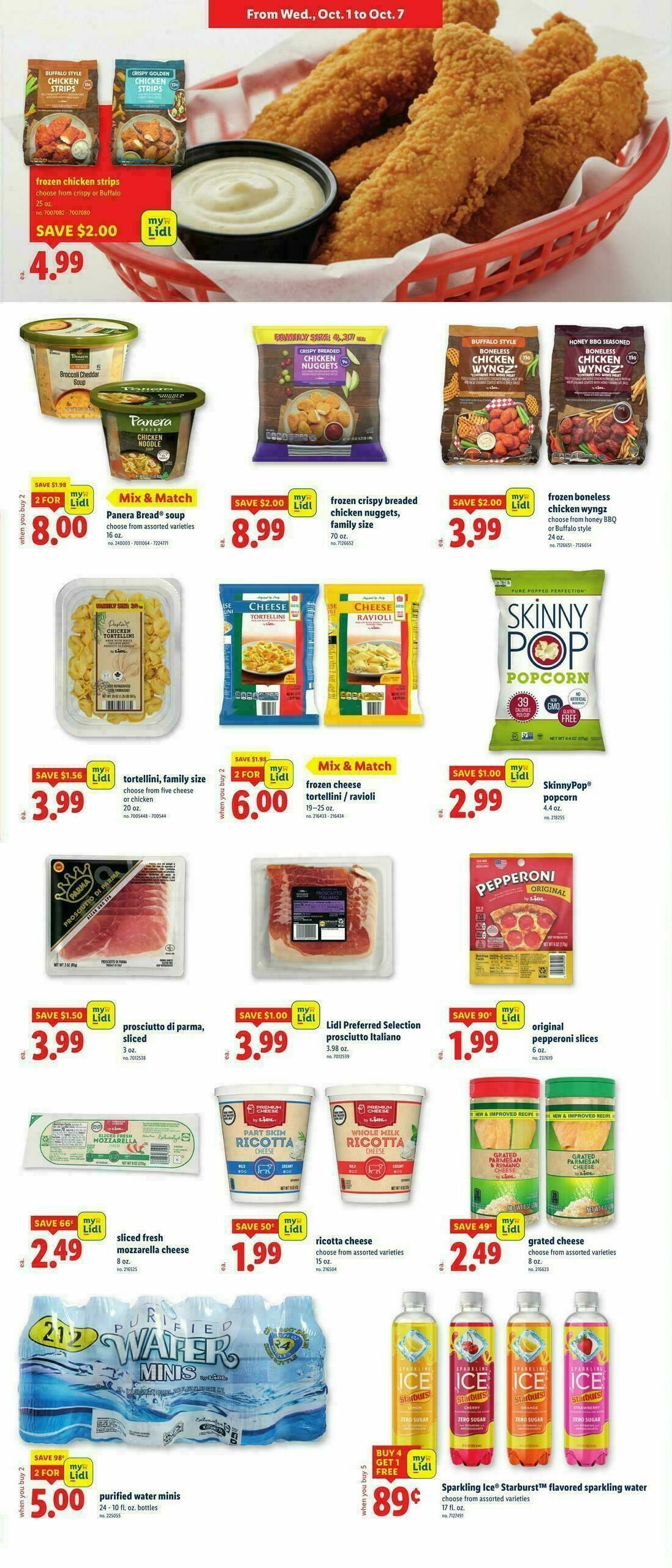 LIDL Weekly Ad from October 1