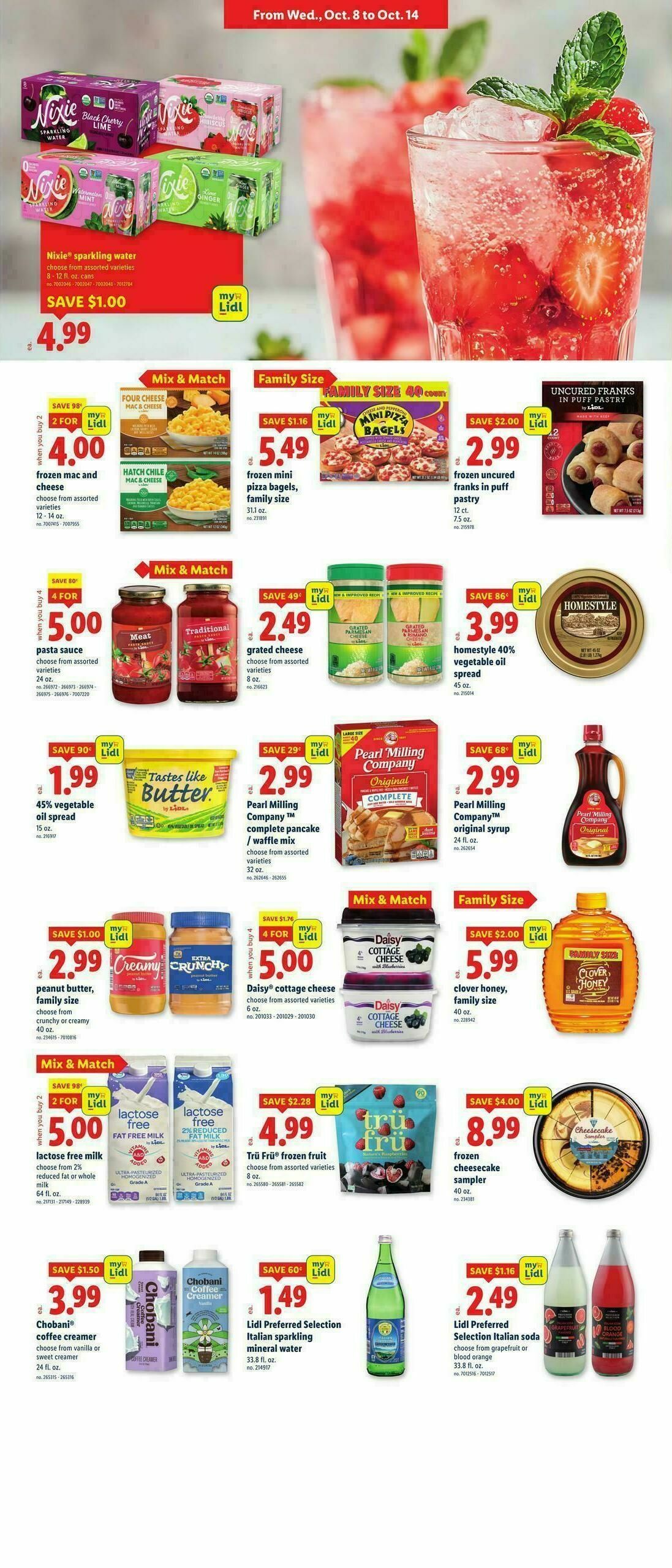 LIDL Weekly Ad from October 8