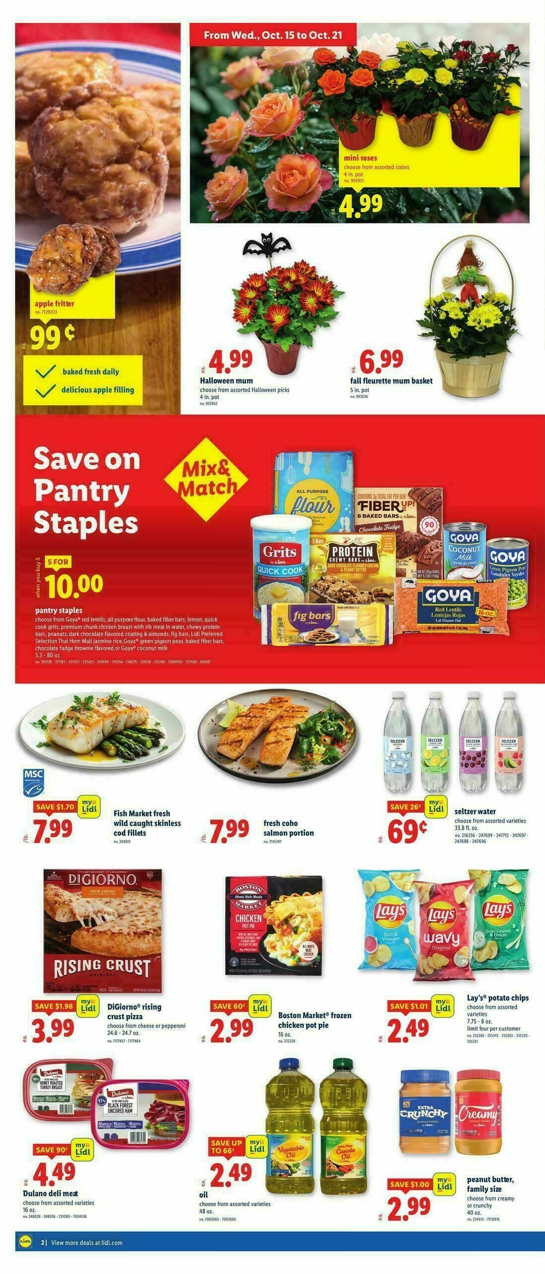 LIDL Weekly Ad from October 15