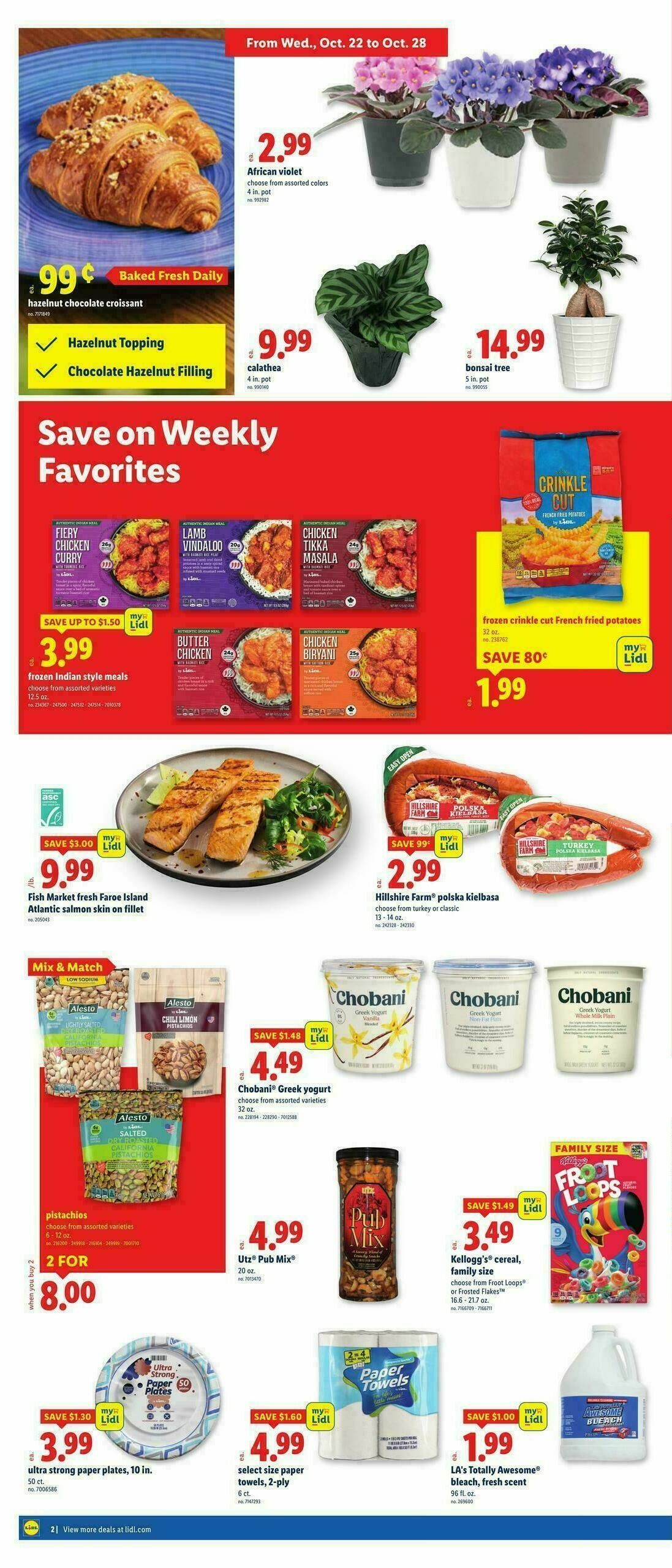 LIDL Weekly Ad from October 22