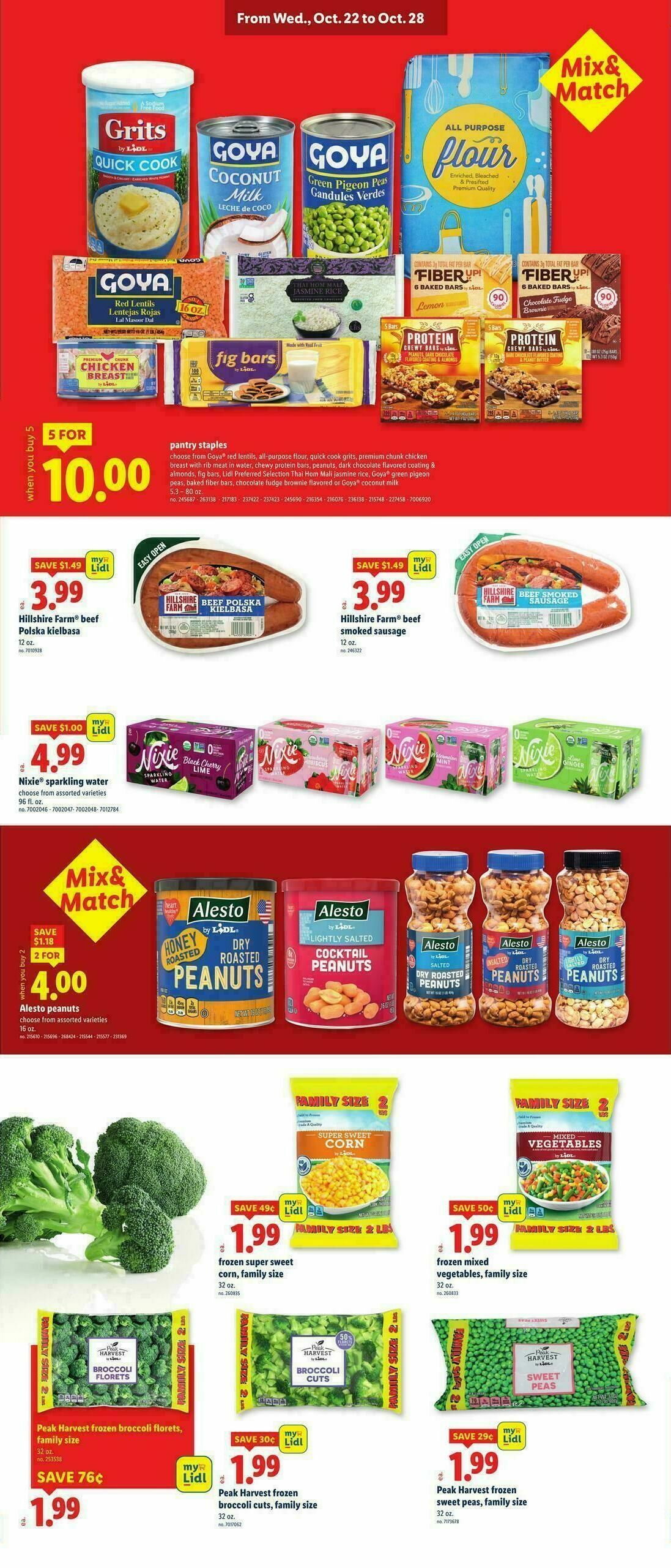 LIDL Weekly Ad from October 22