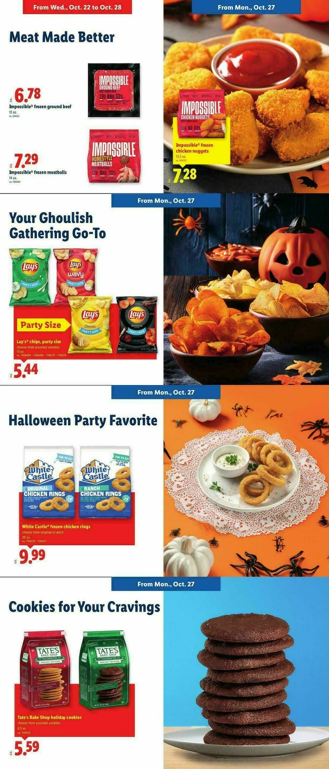 LIDL Weekly Ad from October 22