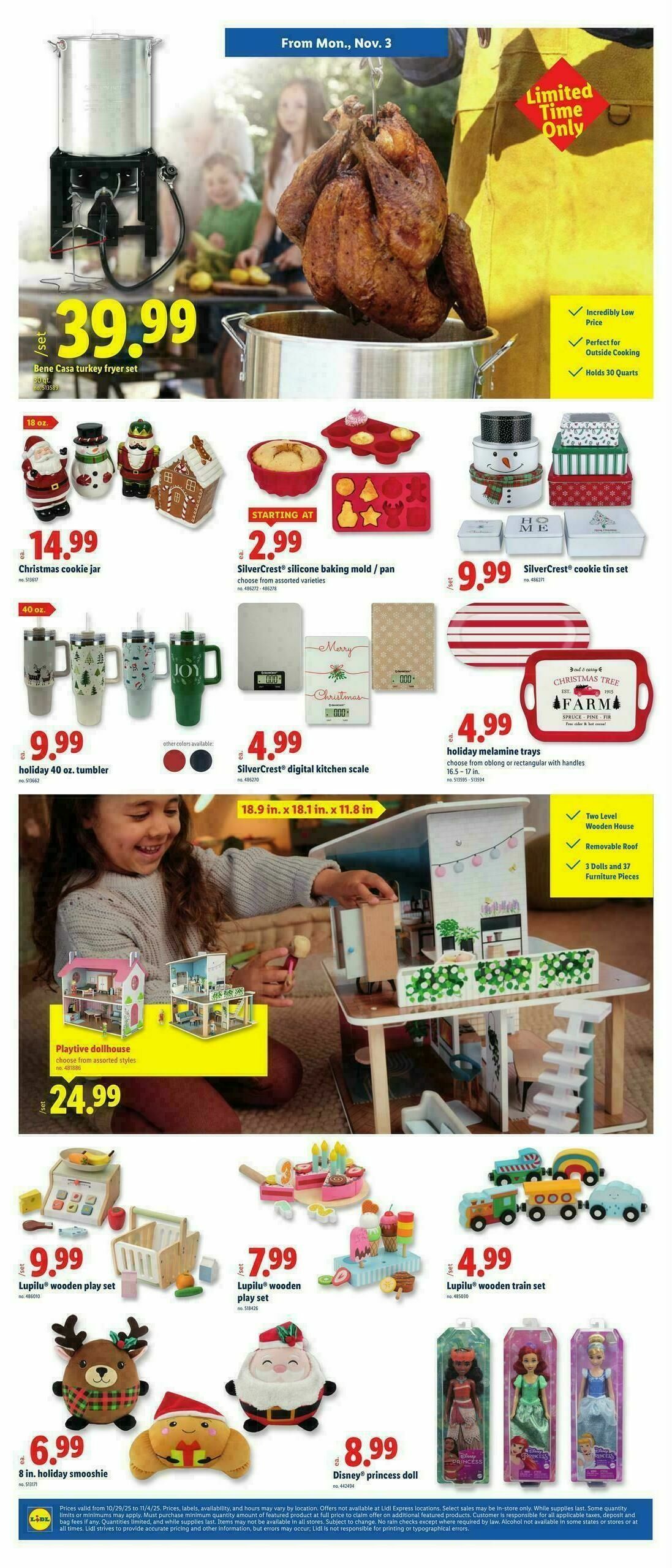 LIDL Weekly Ad from October 29