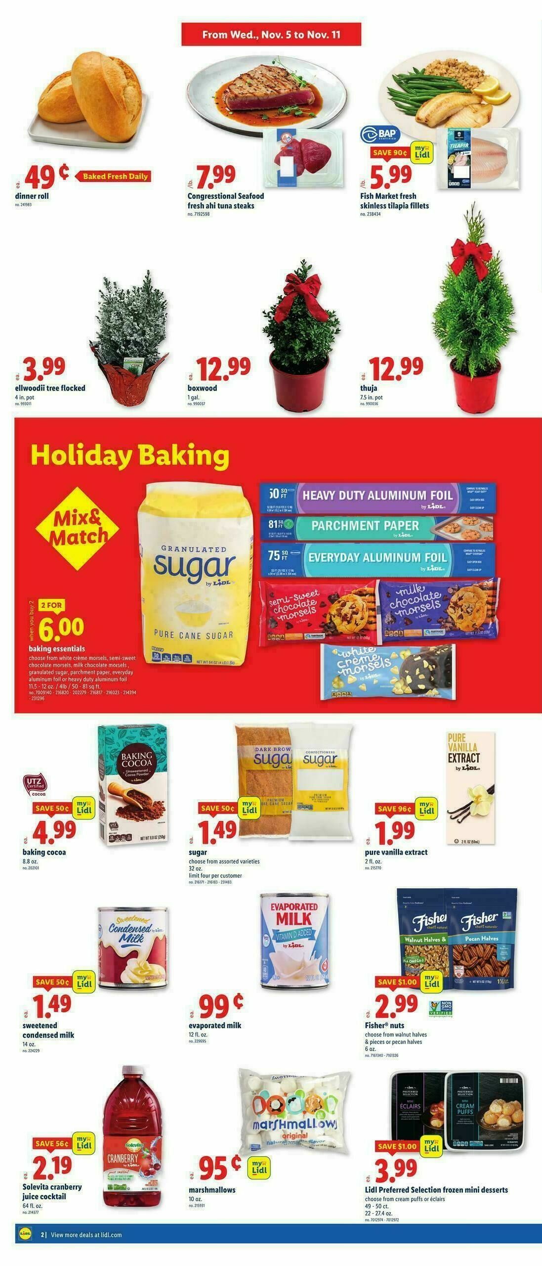 LIDL Weekly Ad from November 5