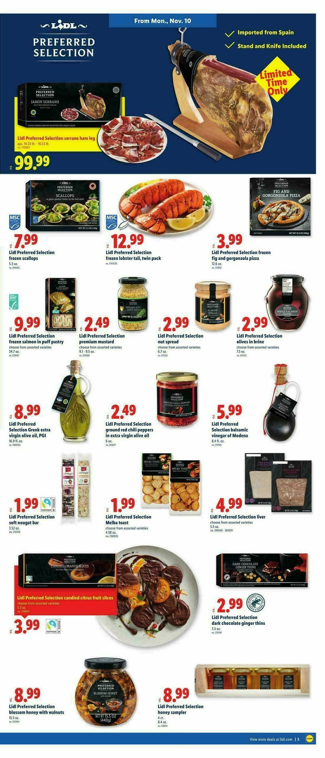 LIDL Weekly Ad from November 5