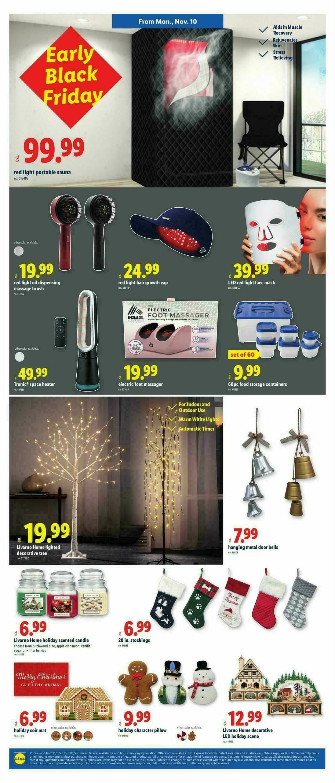 LIDL Weekly Ad from November 5