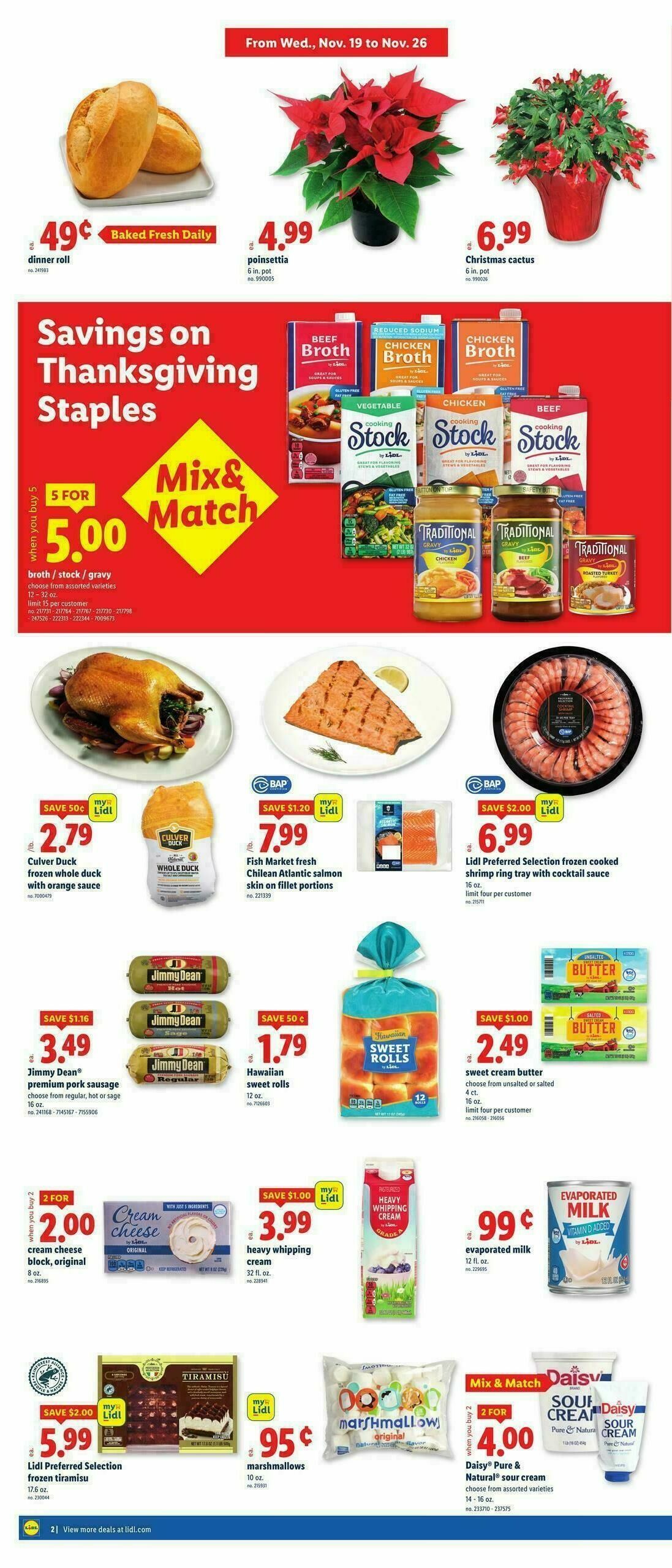 LIDL Weekly Ad from November 19